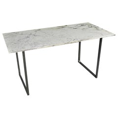 Vintage Mid-Century Modern Marble Table