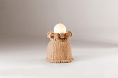 DOOQ Mid-Century Modern Marjorelle Iris Lamp in Nude