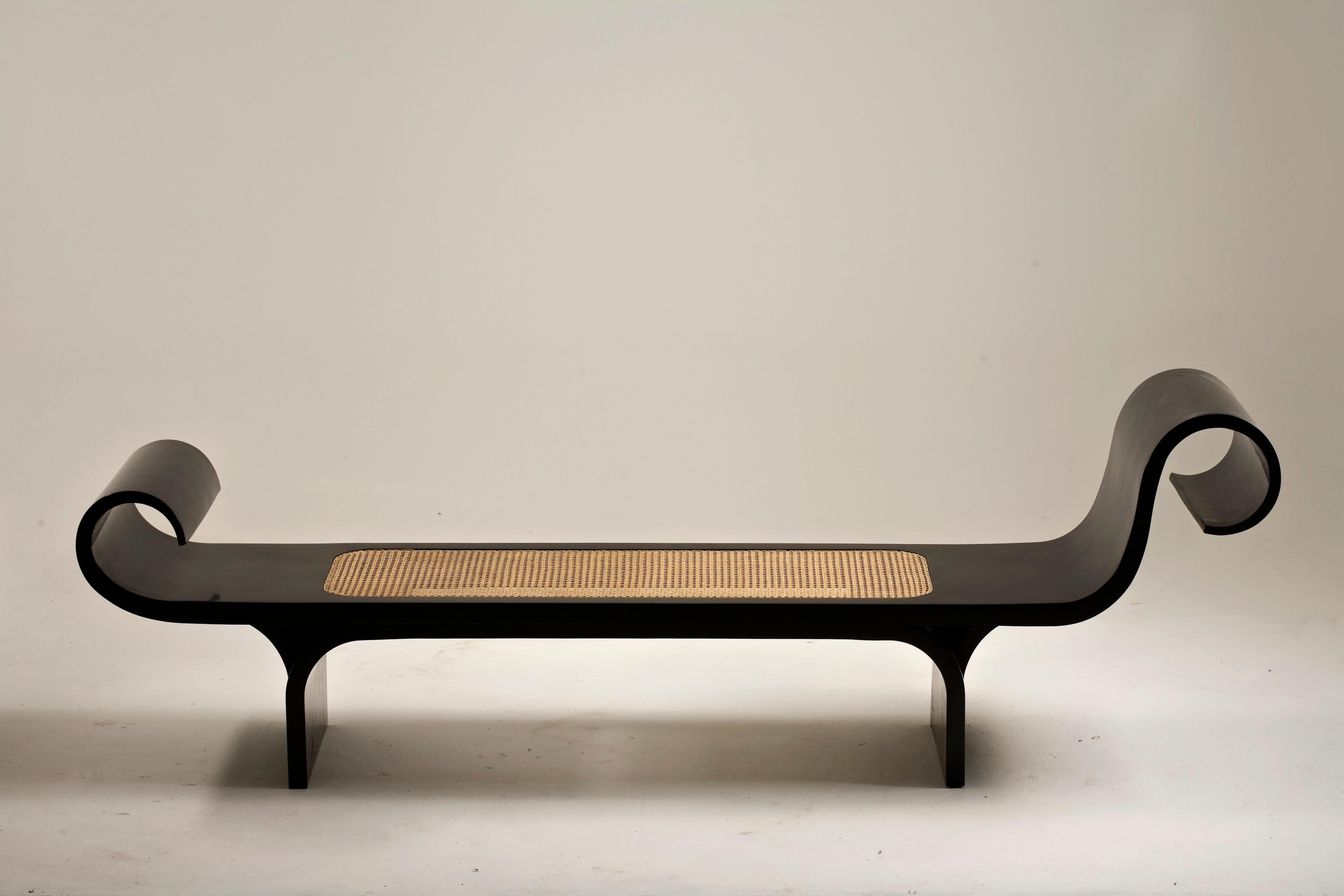 Brazilian Mid-Century Modern Marquesa by Oscar and Anna Maria Niemeyer, Brazil, 1970s