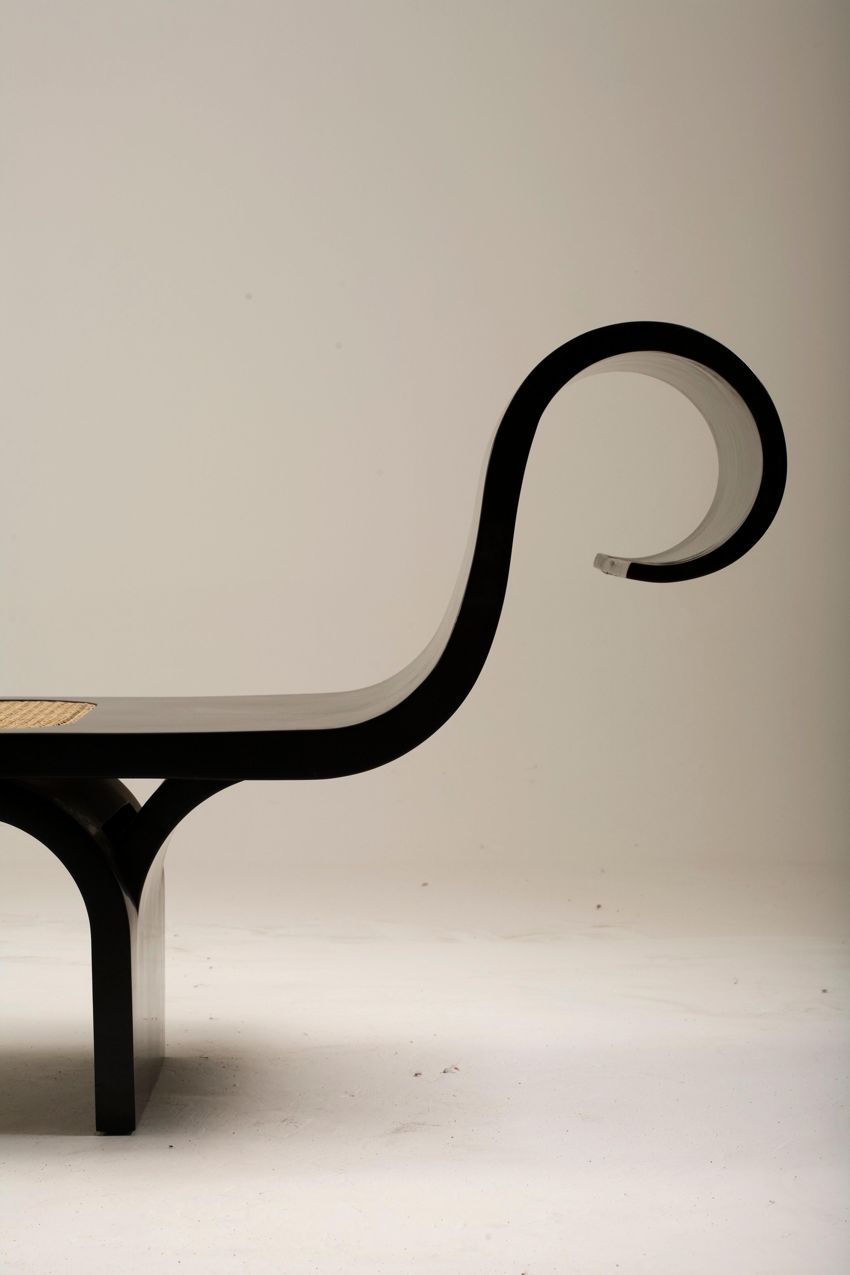Late 20th Century Mid-Century Modern Marquesa by Oscar and Anna Maria Niemeyer, Brazil, 1970s