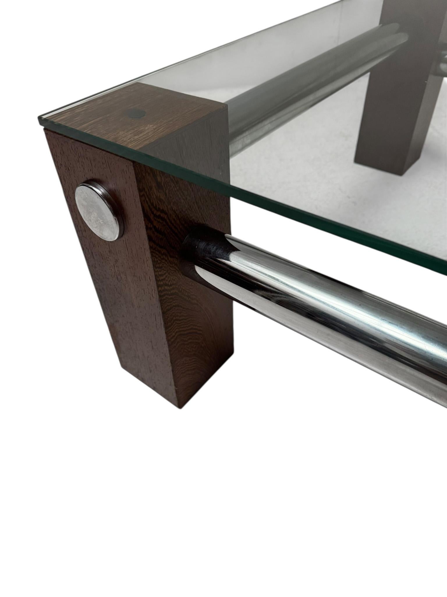 Verre Table basse moderne du milieu du siècle, style Martin Visser pour 't Spectrum, 1970 en vente