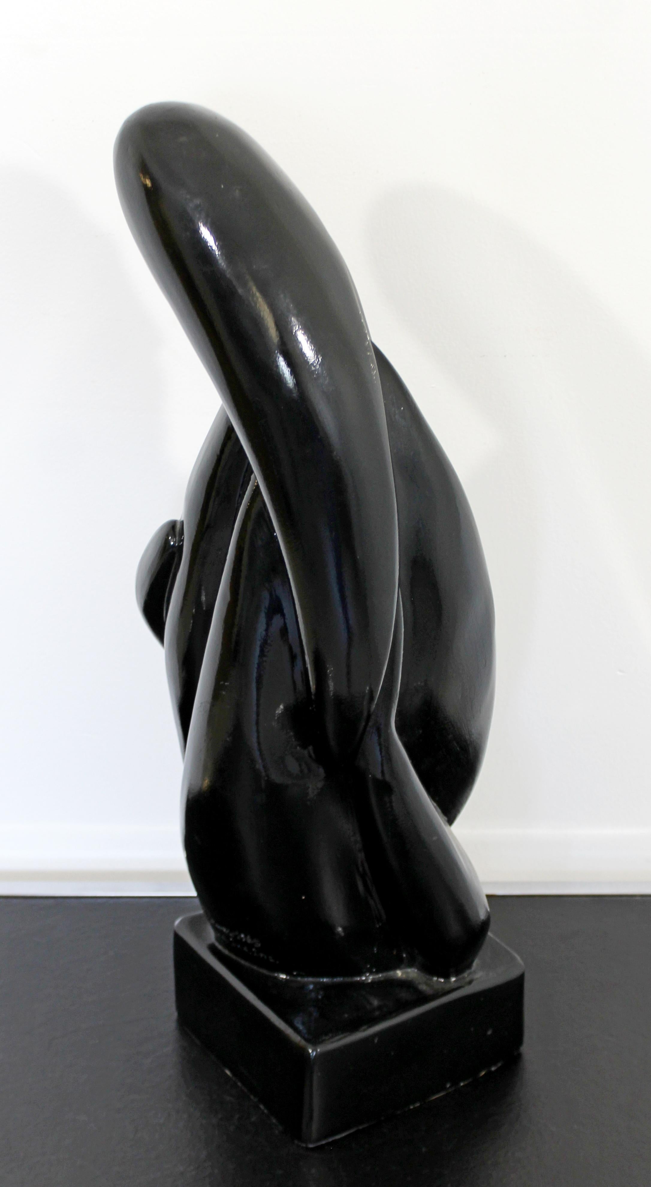 Mid-20th Century Mid-Century Modern Marwal Ind Inc Table Sculpture Signed Brower 1960s Couple
