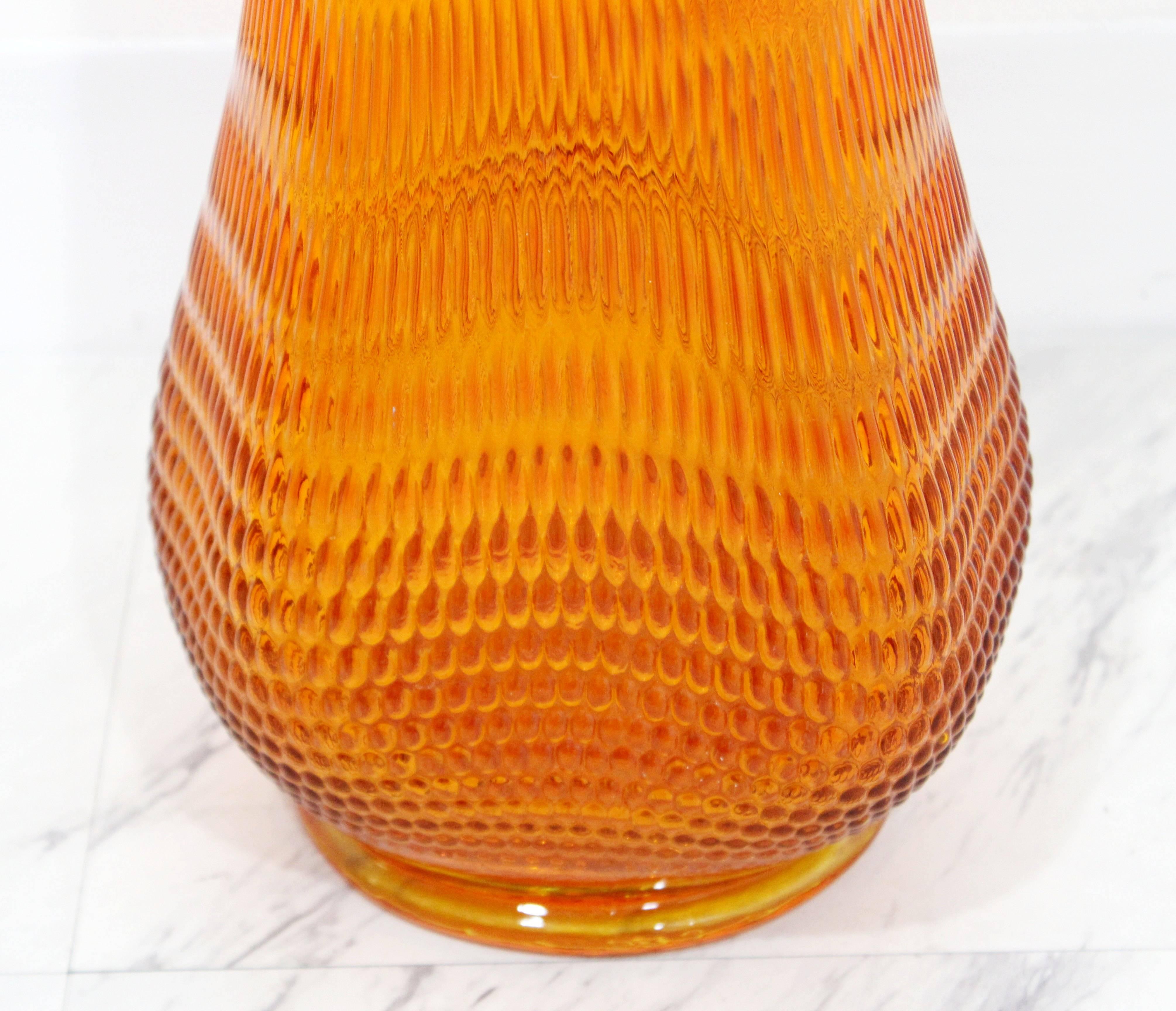 viking orange glass