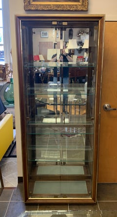 Mid-Century Modern Mastercraft Display Vitrine Cabinet