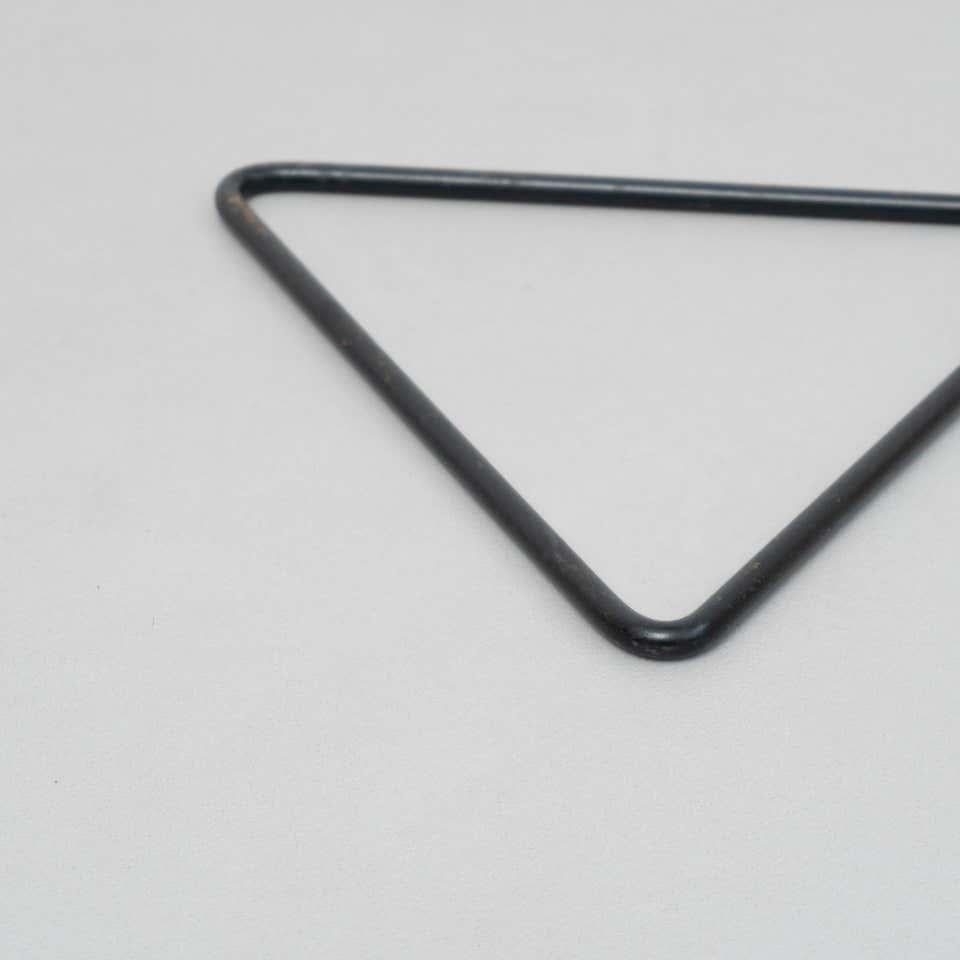 Mid-Century Modern Mathieu Matégot Metal Plant Stand, circa 1950 5