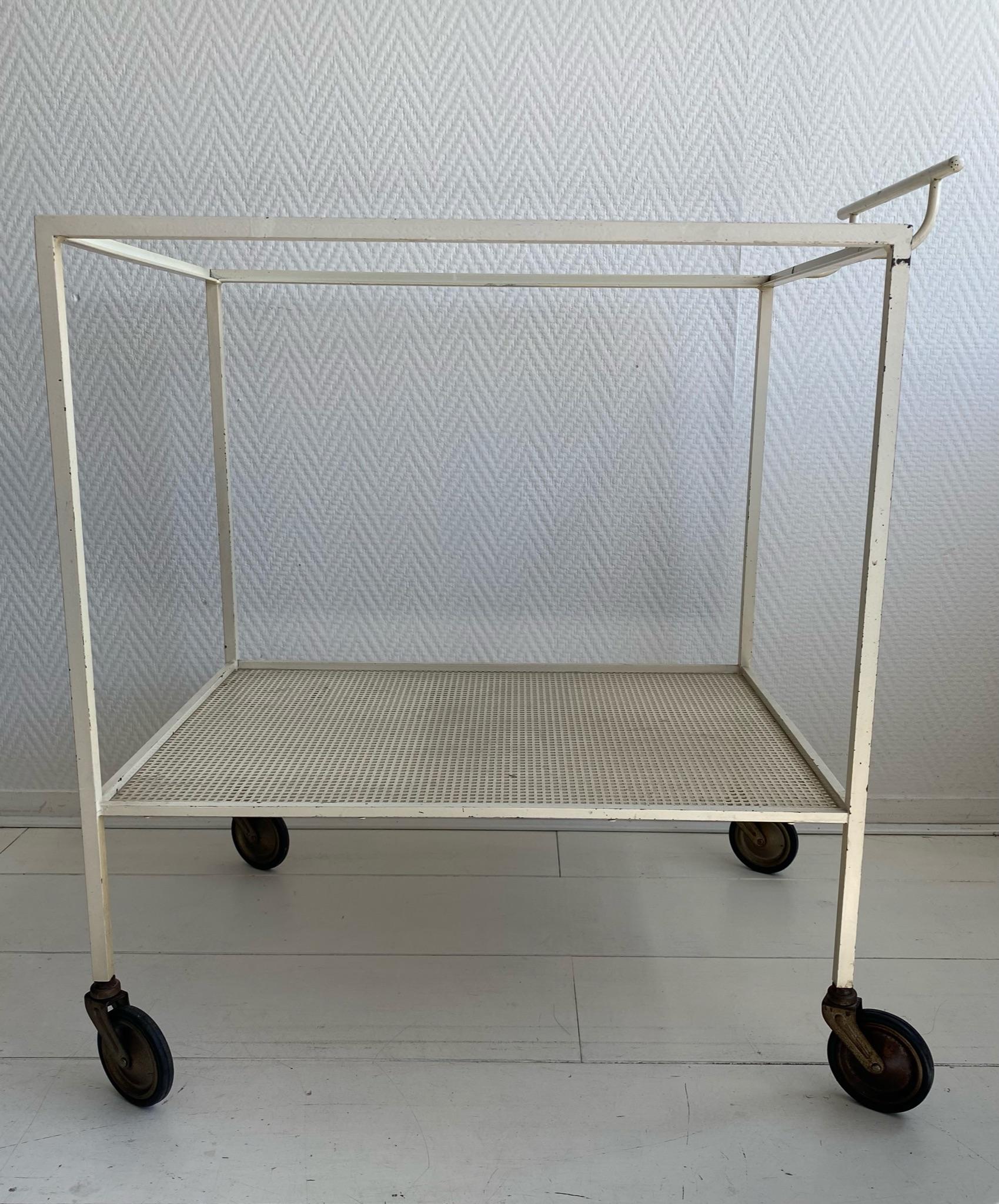 Mid-Century Modern Mathieu Mategot Tray Table, Trolley, Ca. 1960s For Sale 6
