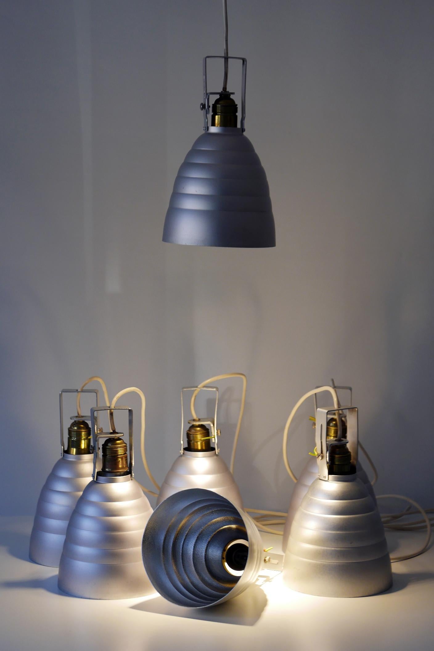 Mid-Century Modern Matte Ceiling Spot Lights or Pendant Lamps, 1950s, Germany For Sale 5