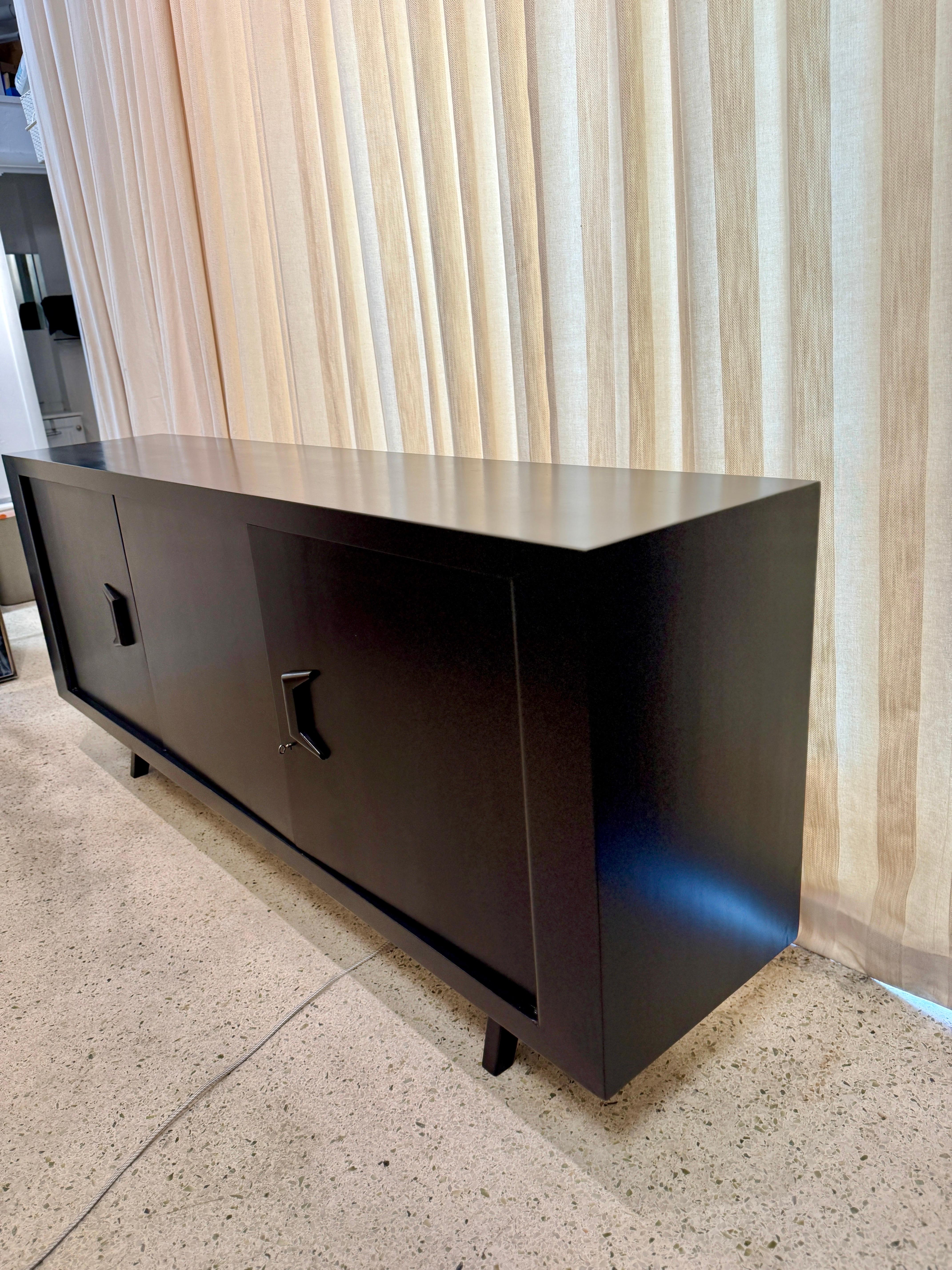Ébénisé Cabinet ébonisé de The Moderns Finish Matte en vente