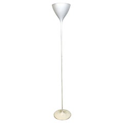 Mid-Century Modern Max Bill B.A.G. Turgi White Tulip Torchiere Floor Lamp