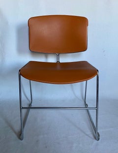 Mid-Century Modern Max Stacker Conference Office Chairs by Steelcase, 1970s