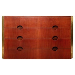 Mid Century Modern "MB3" chest of drawers by Luigi Caccia Dominioni for Azucena 