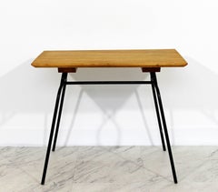 Mid-Century Modern McCobb Planner Group Winchendon Maple & Iron End Table, 1950s