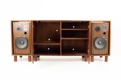 Mid-Century Modern Media Console