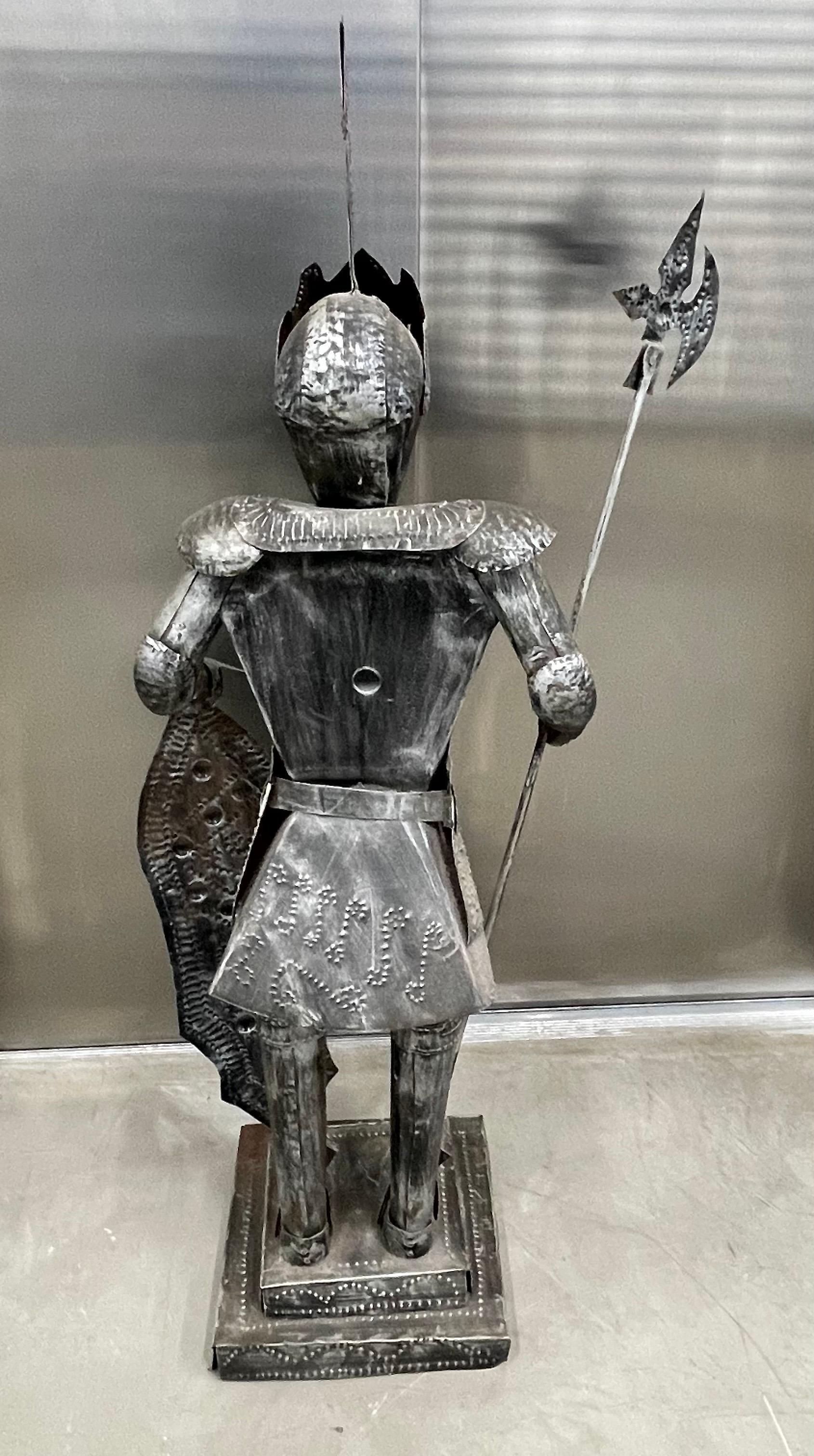 Mid Century Modern Medieval Knight In Armor For Sale 1