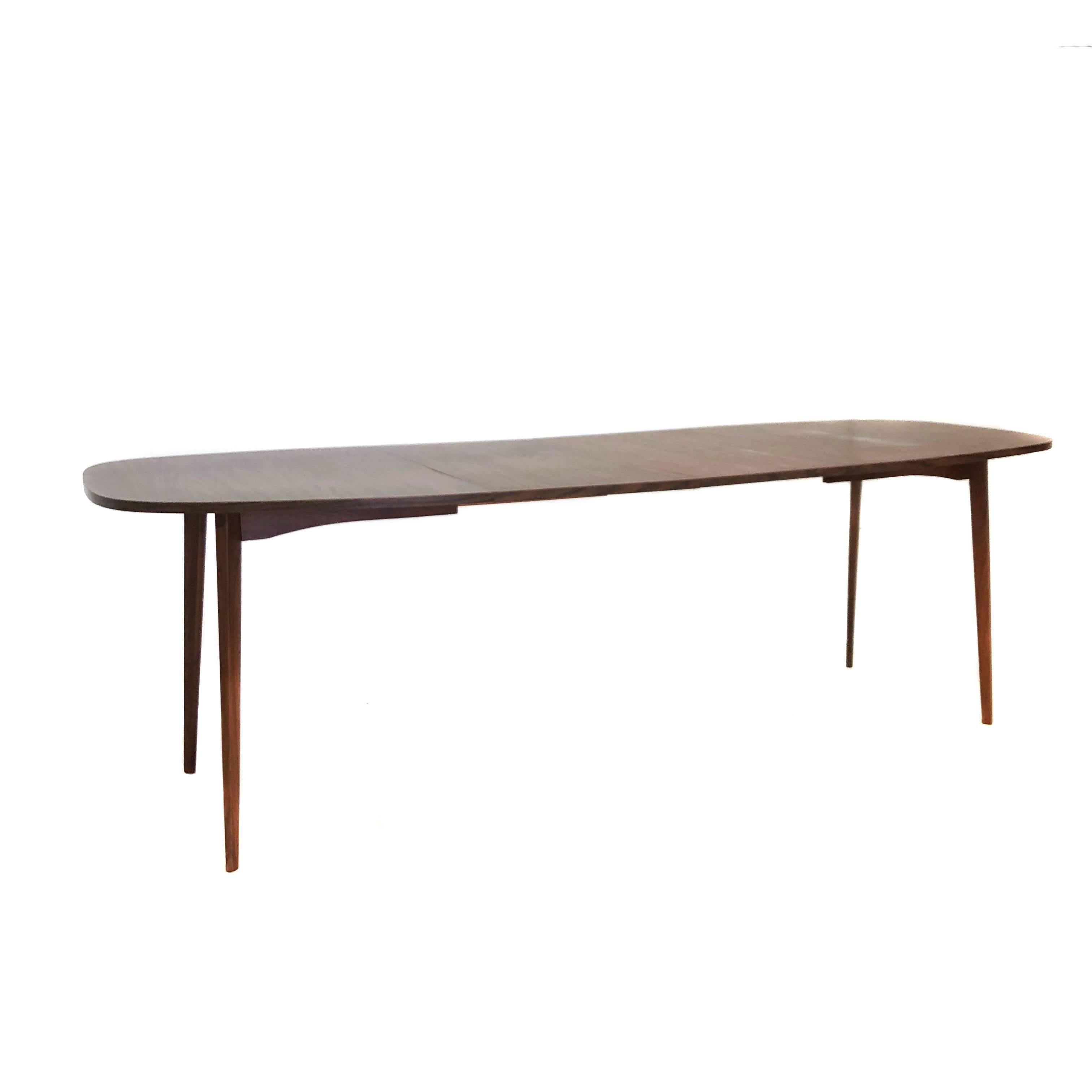 20th Century Mid-Century Modern Mel Smilow Dining Table with Two Leaves For Sale