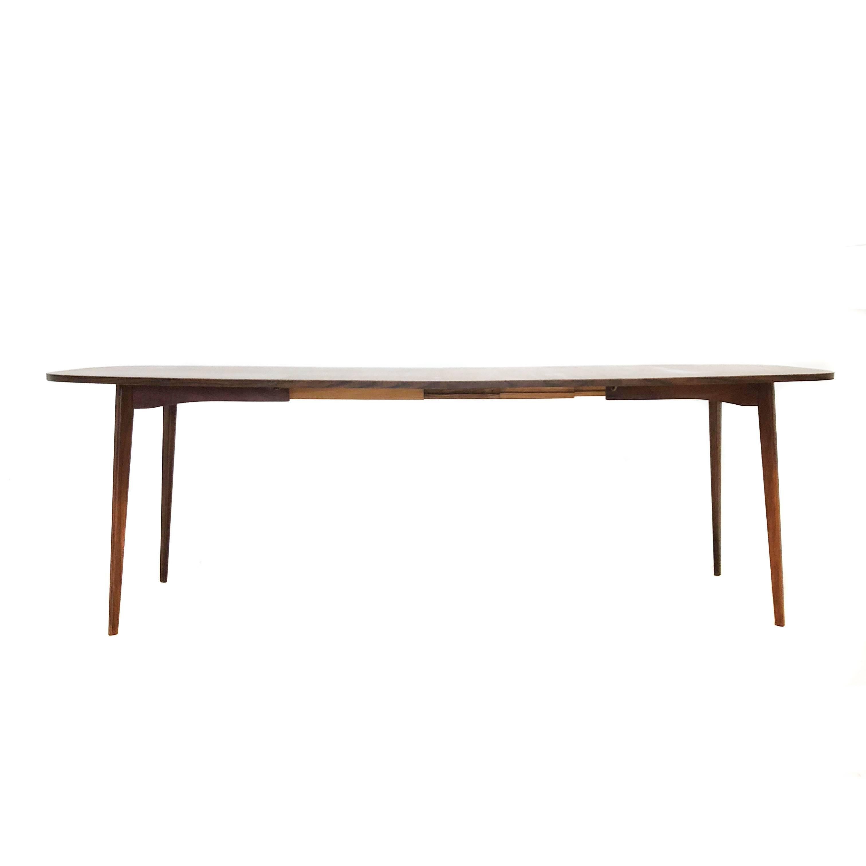 Mid-Century Modern Mel Smilow Dining Table with Two Leaves For Sale 3
