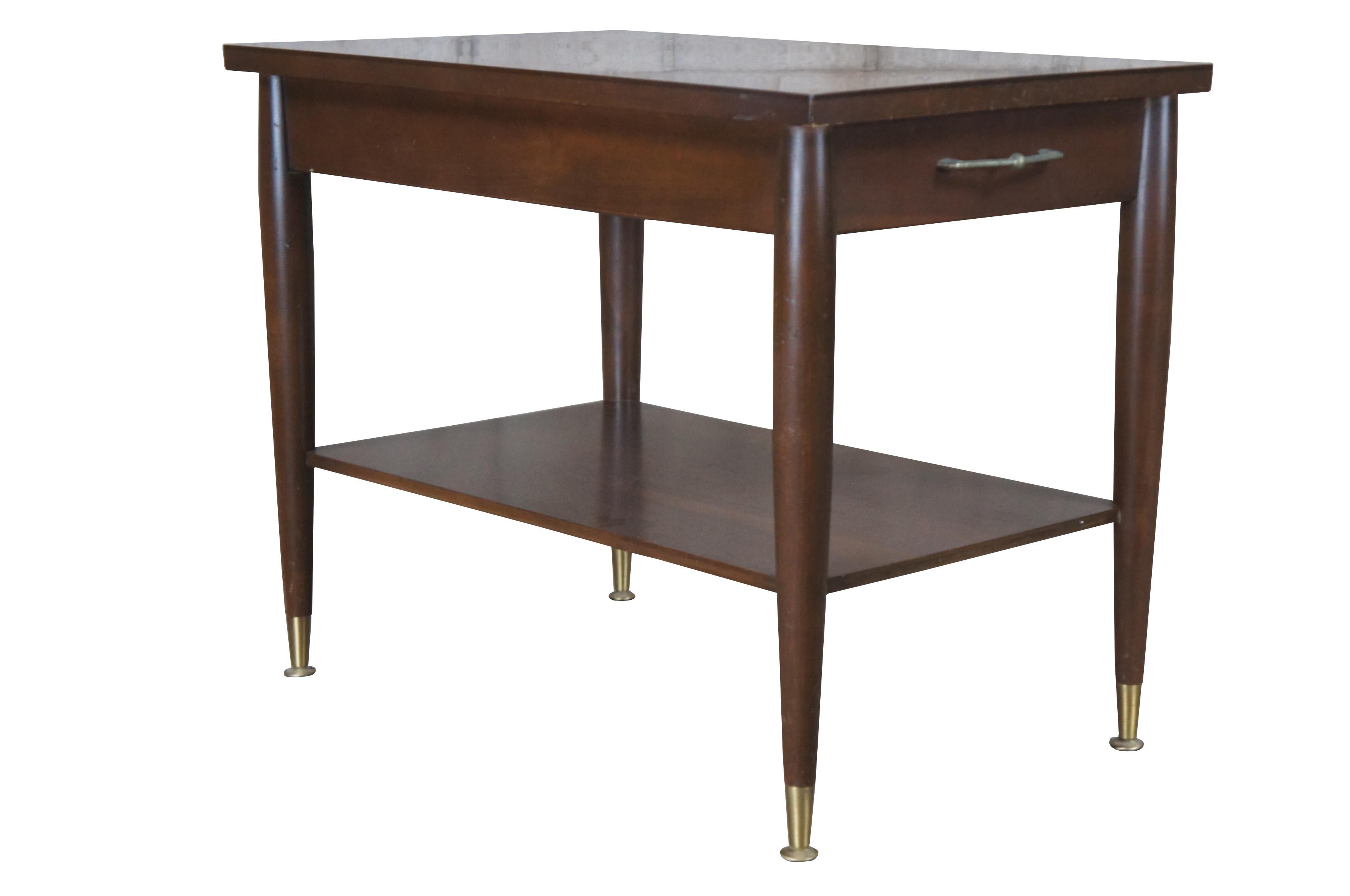 mersman two tier end table