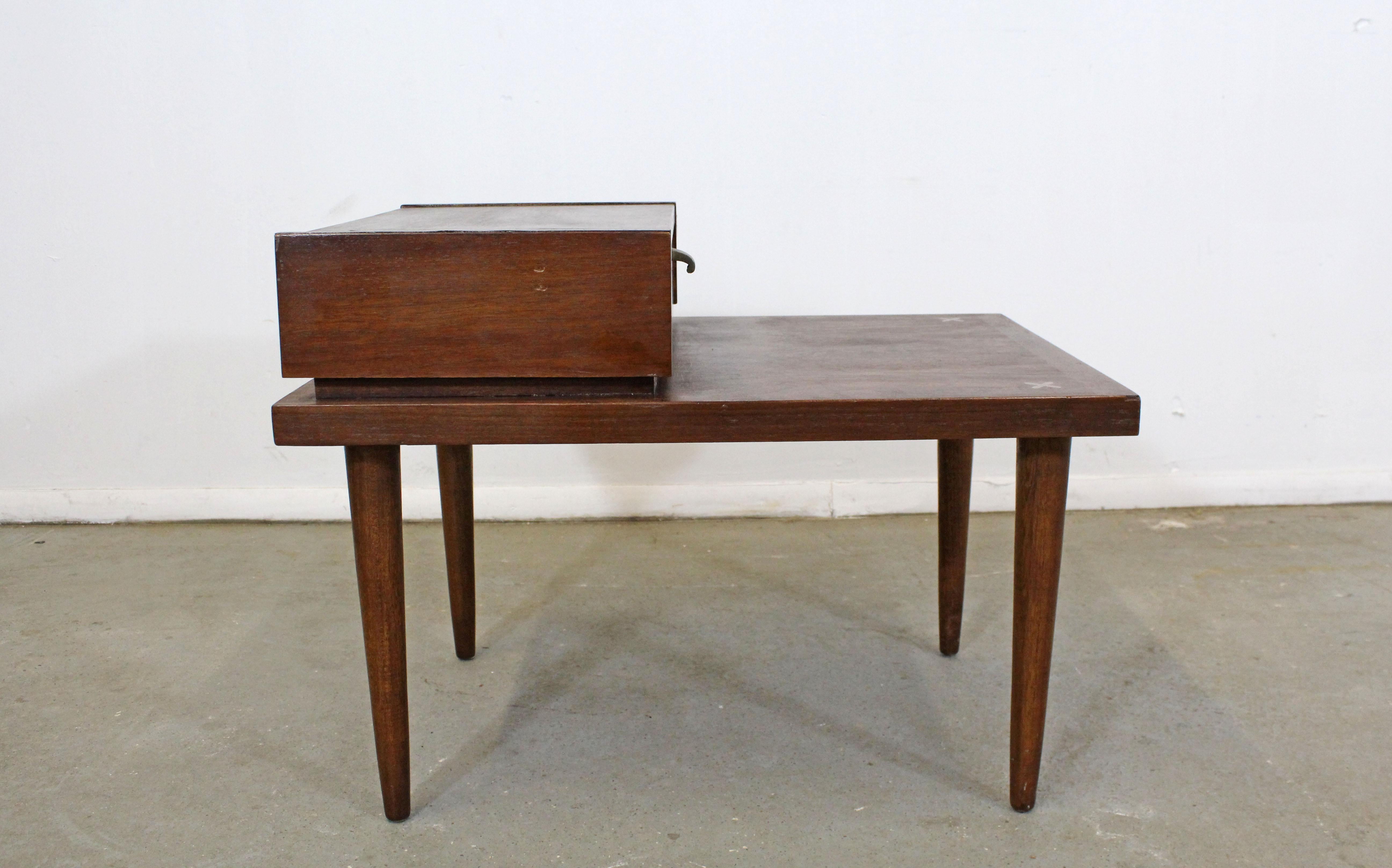 american of martinsville side table