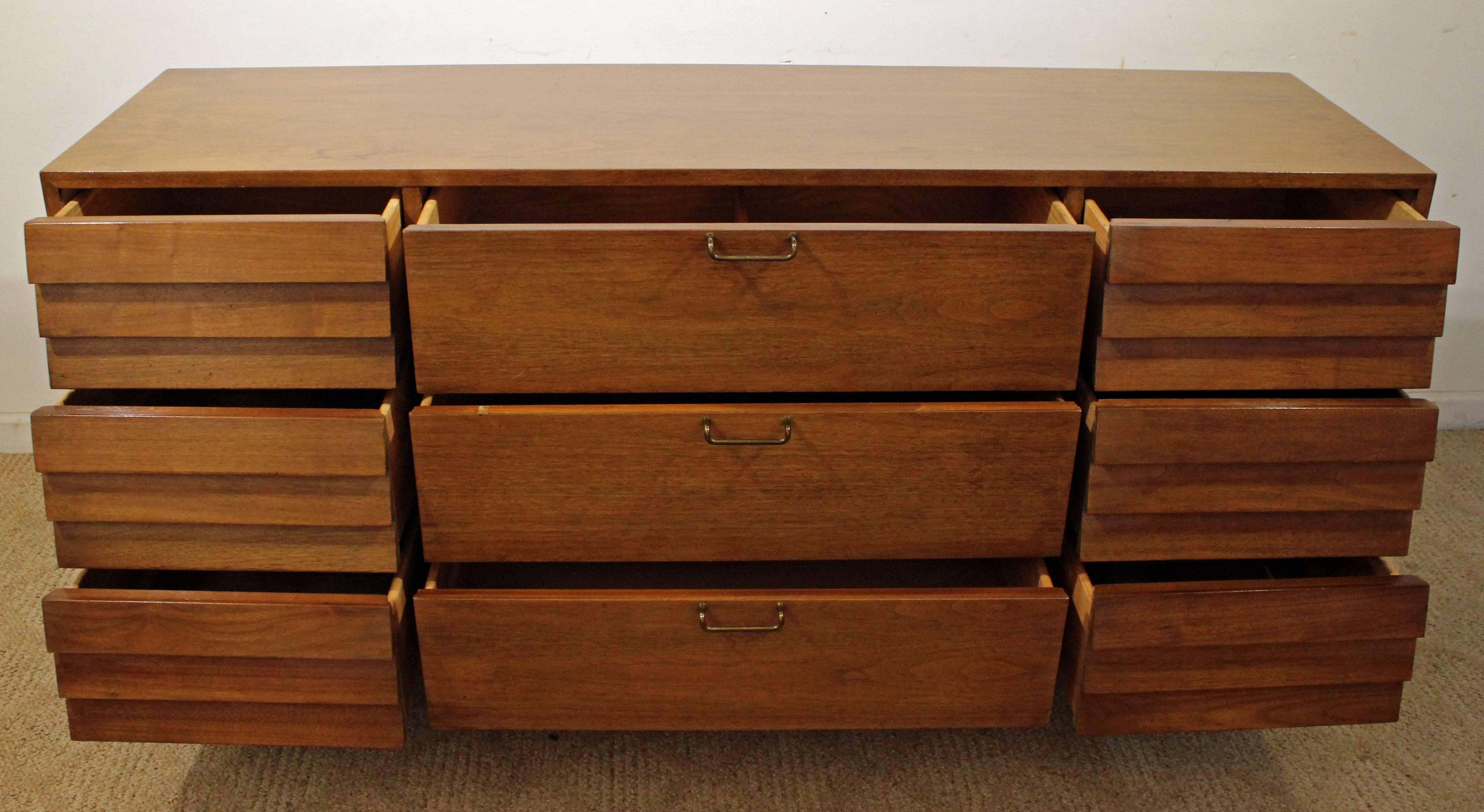 Mid-20th Century Mid-Century Modern Merton Gershun for American of Martinsville Walnut Credenza