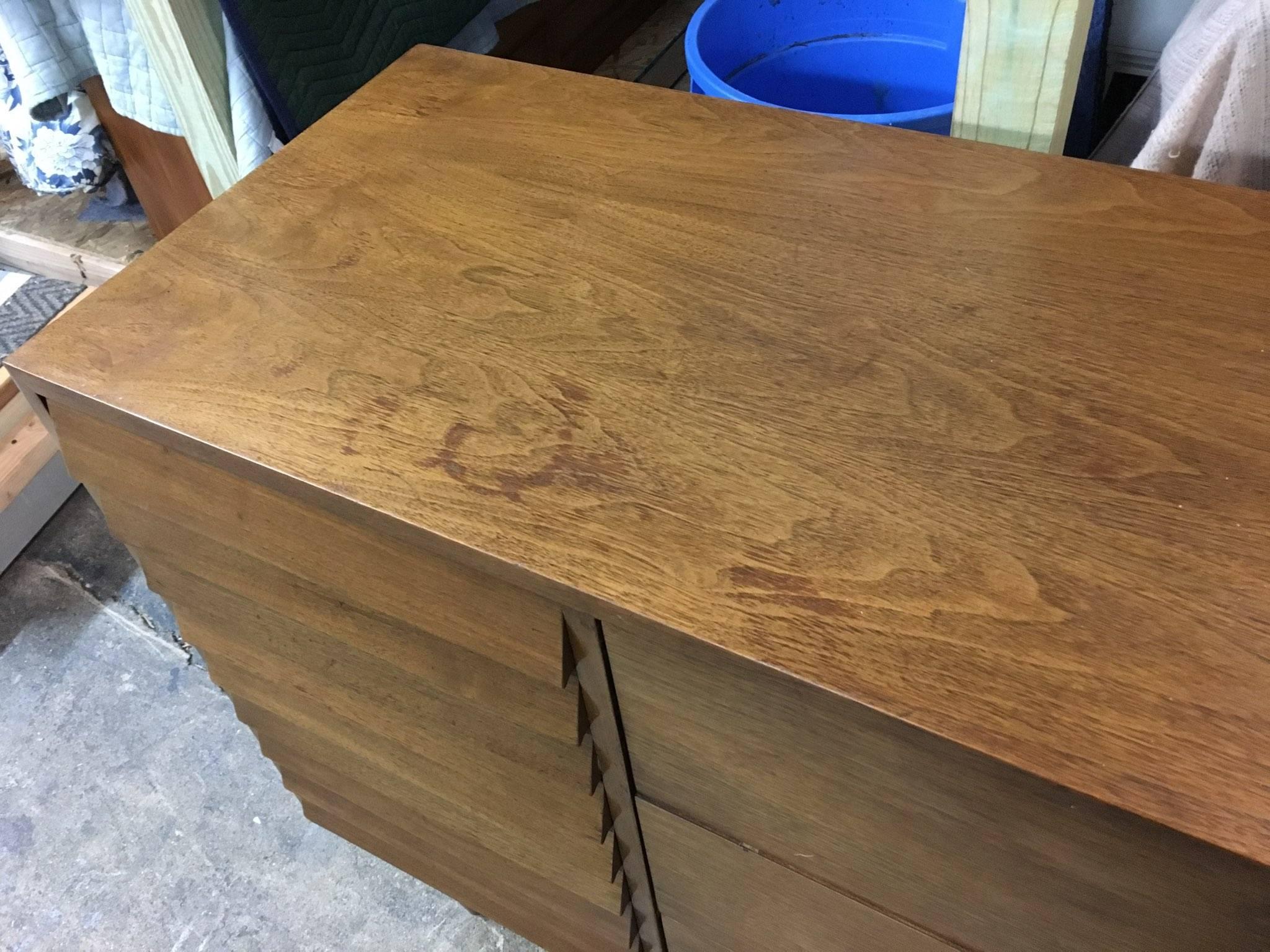 Mid-Century Modern Merton Gershun for American of Martinsville Walnut Credenza 1