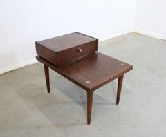 Mid-Century Modern Merton L. Gershun American of Martinsville Step Side Table