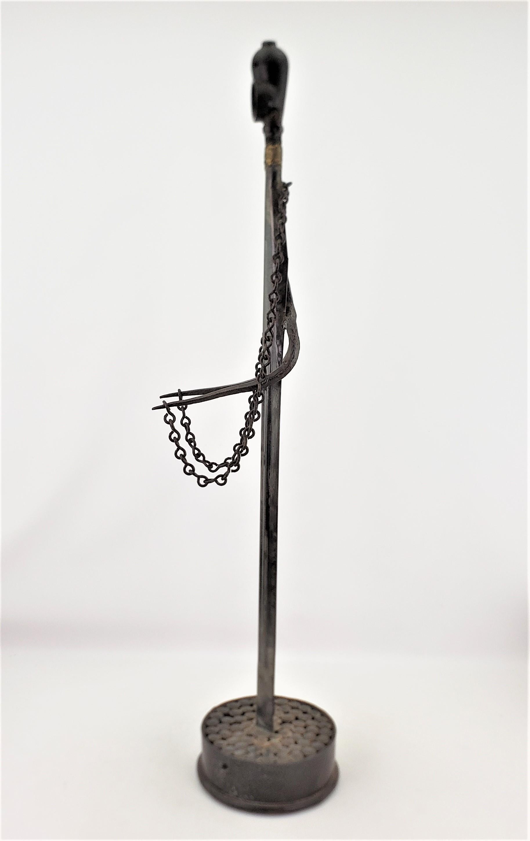 Brutalistische stilisierte figurative Metallskulptur, markiert „Ann“, Mid-Century Modern im Angebot 1