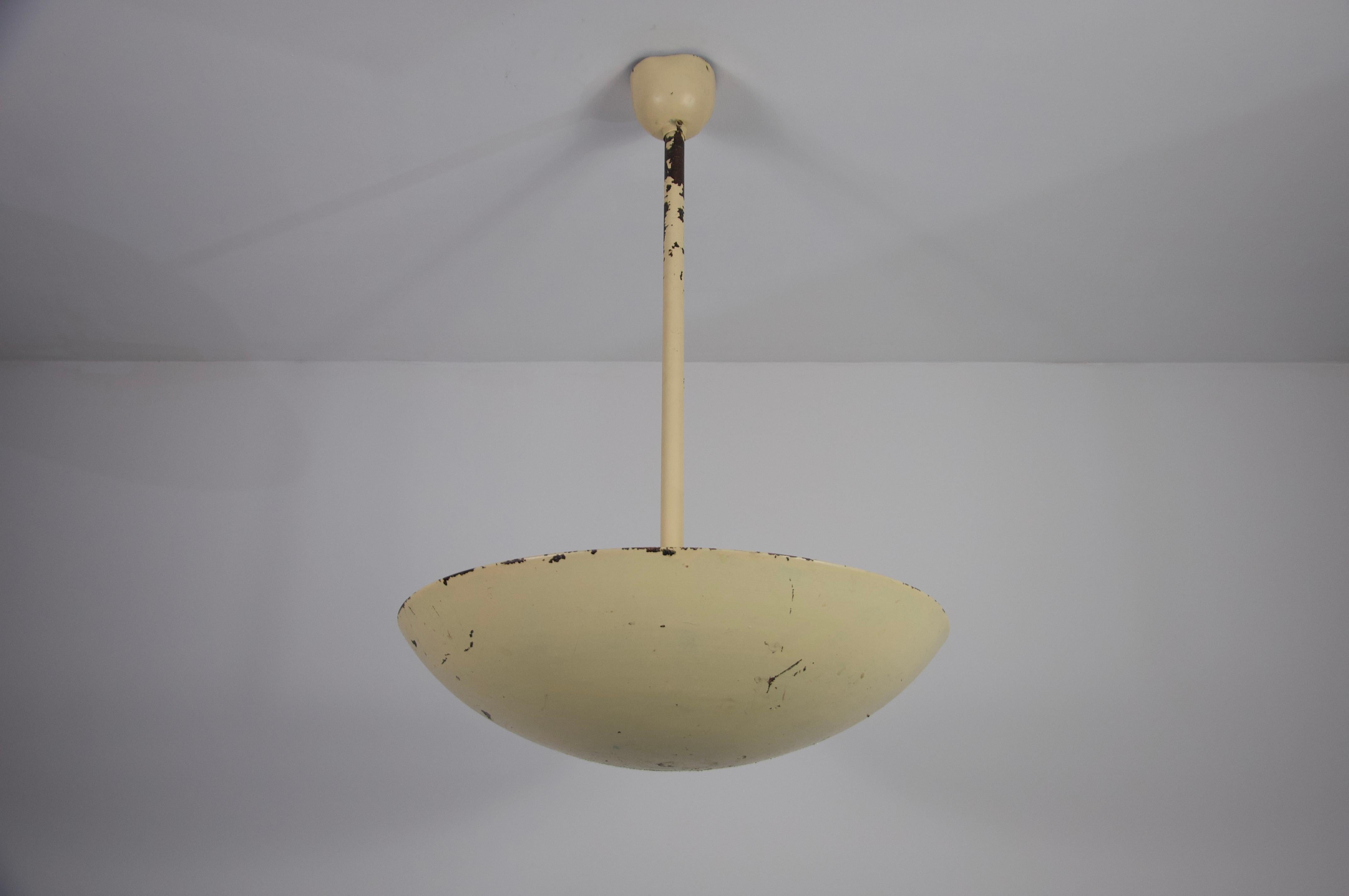 Mid-Century Modern Plafonnier en métal moderne du milieu du siècle, Allemagne, années 1960 en vente