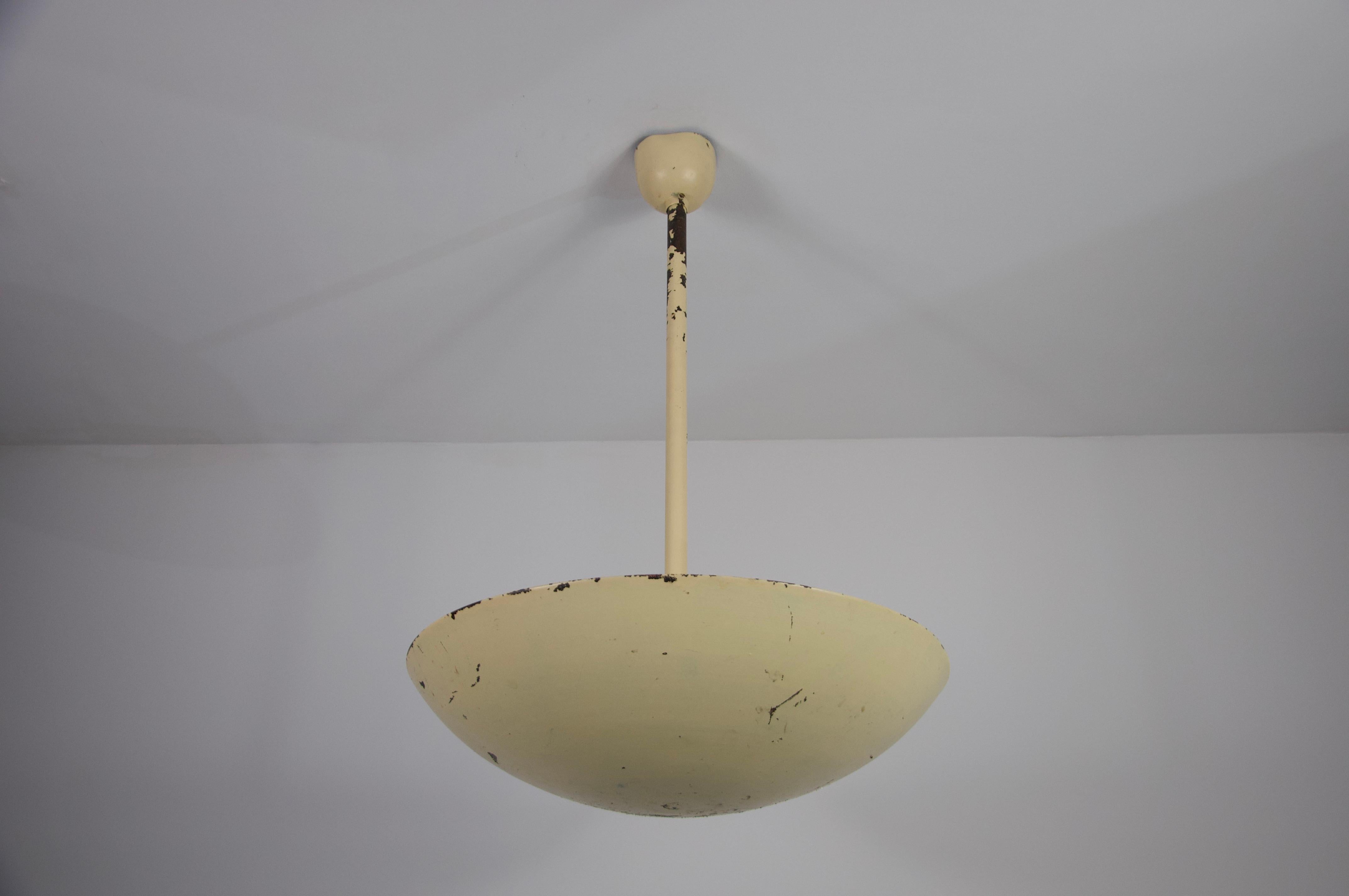 Allemand Plafonnier en métal moderne du milieu du siècle, Allemagne, années 1960 en vente
