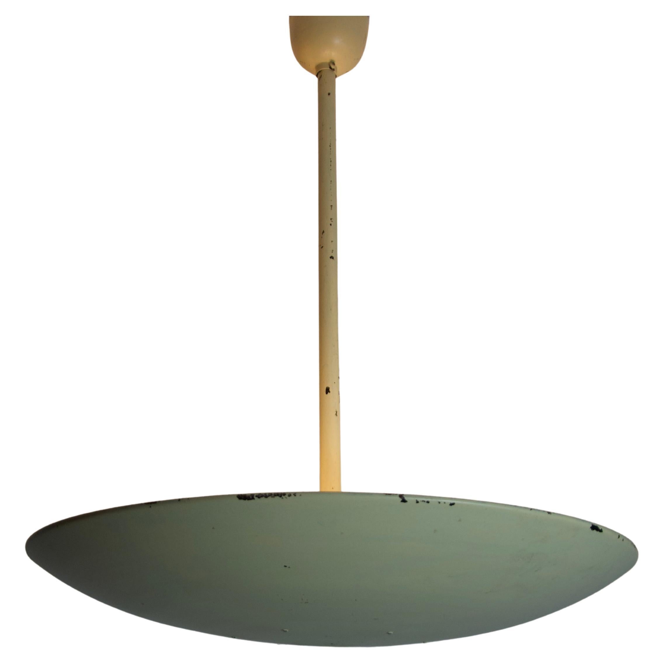 Mid-Century Modern Metal Ceiling Lamp Germany, 1960s