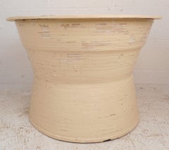 Mid-Century Modern Metal End Table