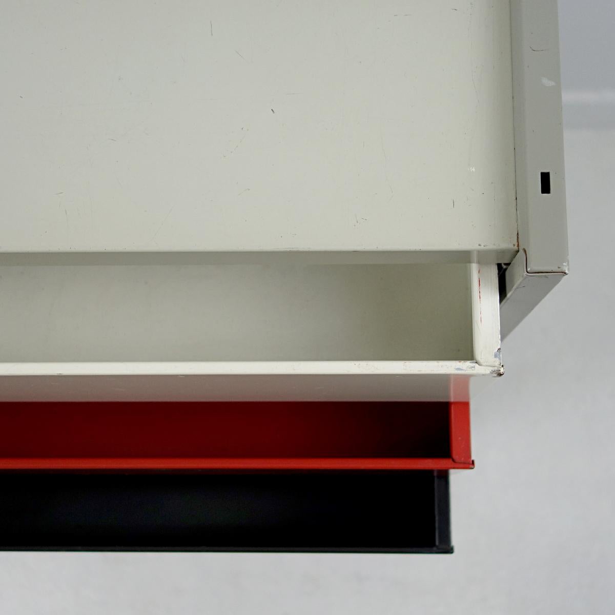 Mid-20th Century Mid-Century Modern Metal Storage System Designed by André Cordemeijer for Gispen