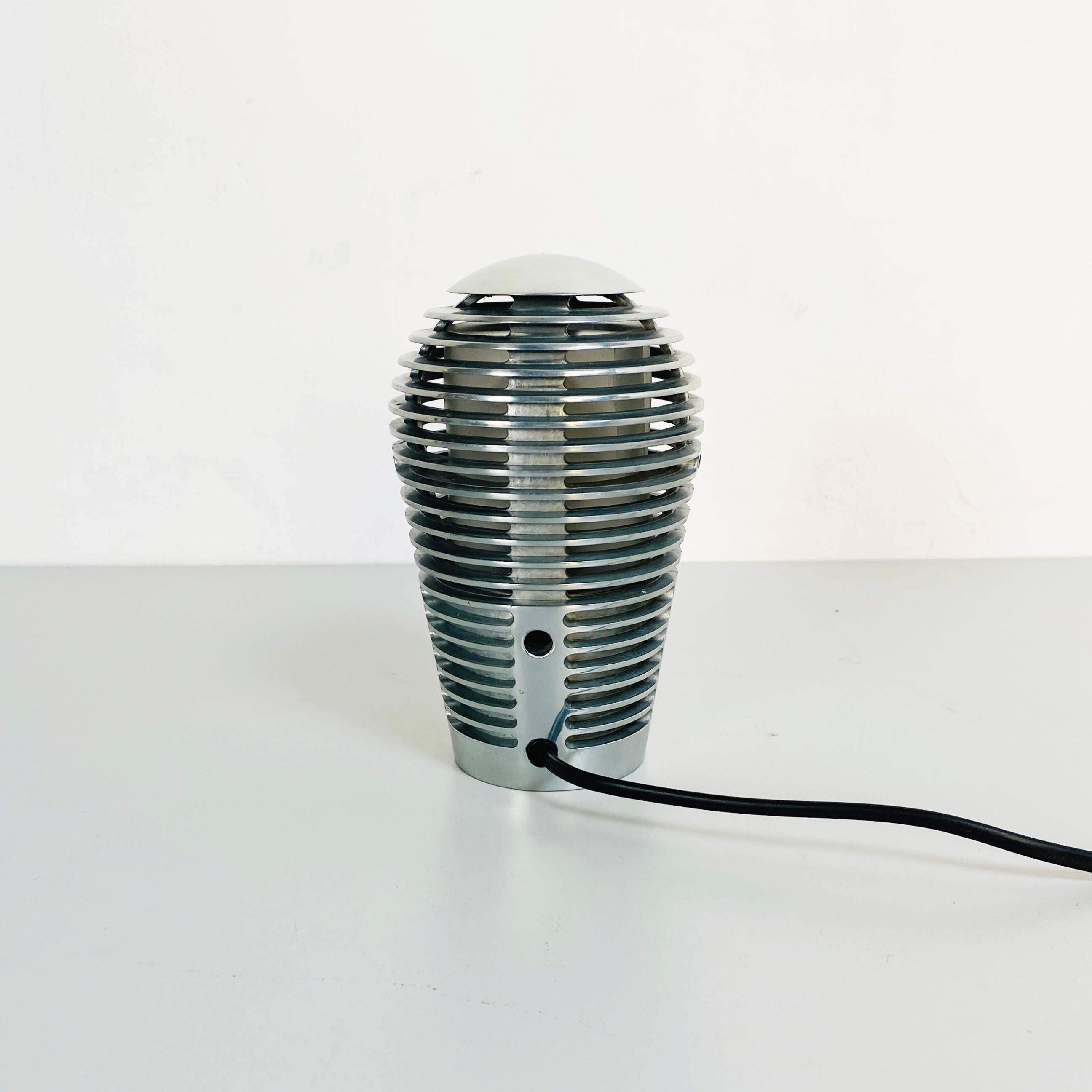 Mid-Century Modern Metal Zen Table Lamp by S.Y.C. Cevese for Metalarte, 1984 In Good Condition In MIlano, IT