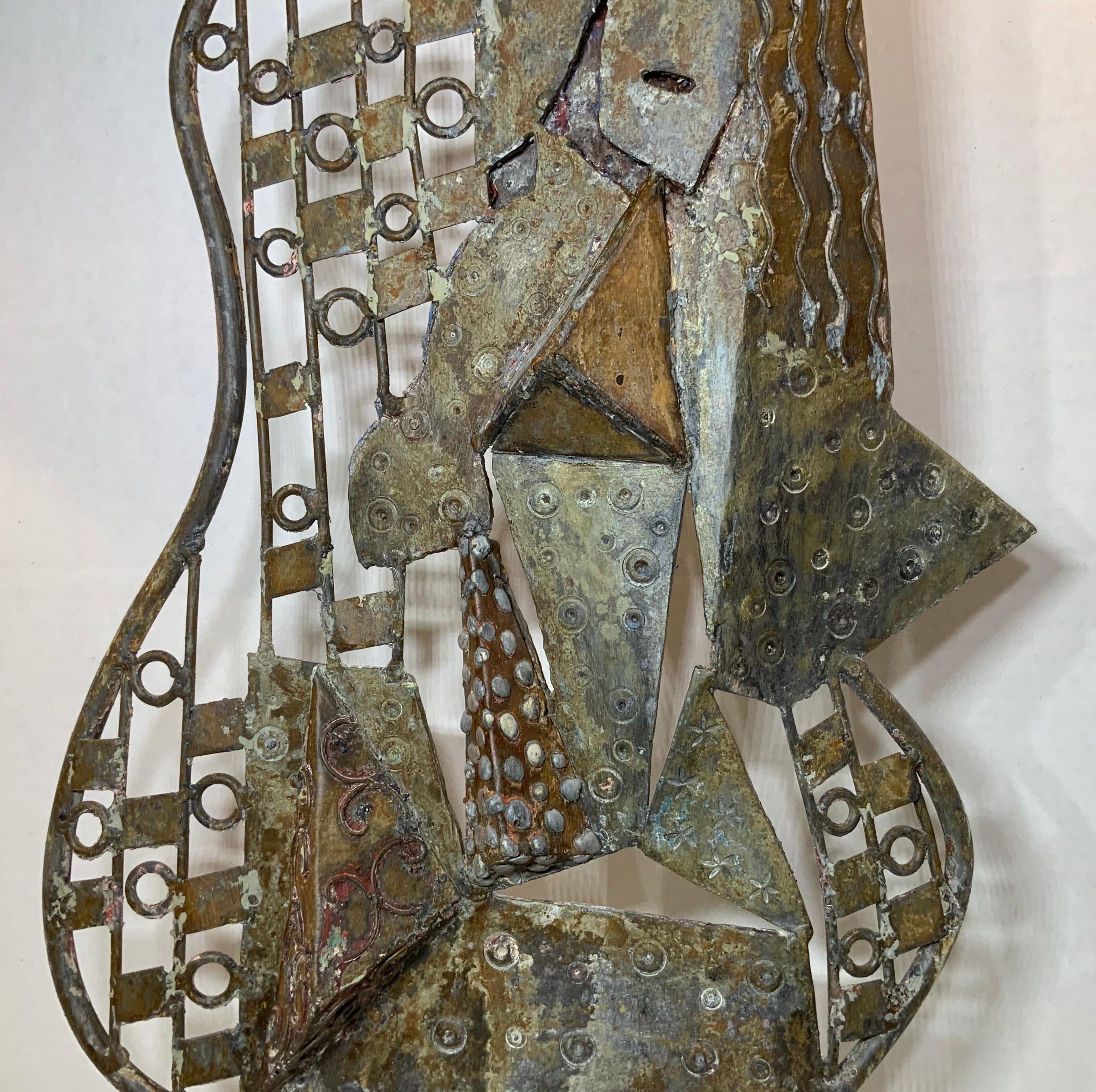 Mid-Century Modern Metallic Sculpture, circa 1960s 10