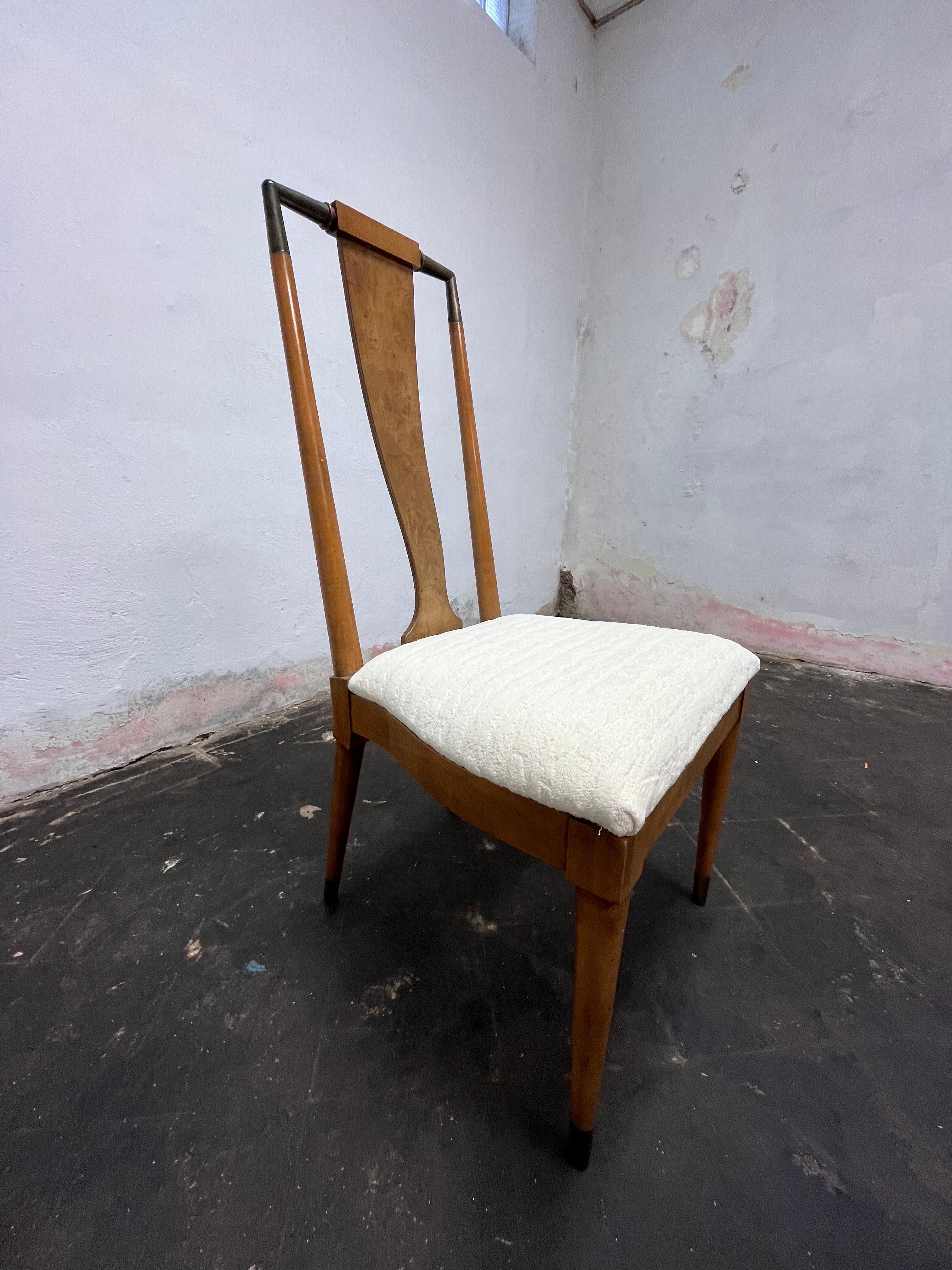 Sedie da pranzo Metz Contempora di William Williams Set di sei pezzi 3