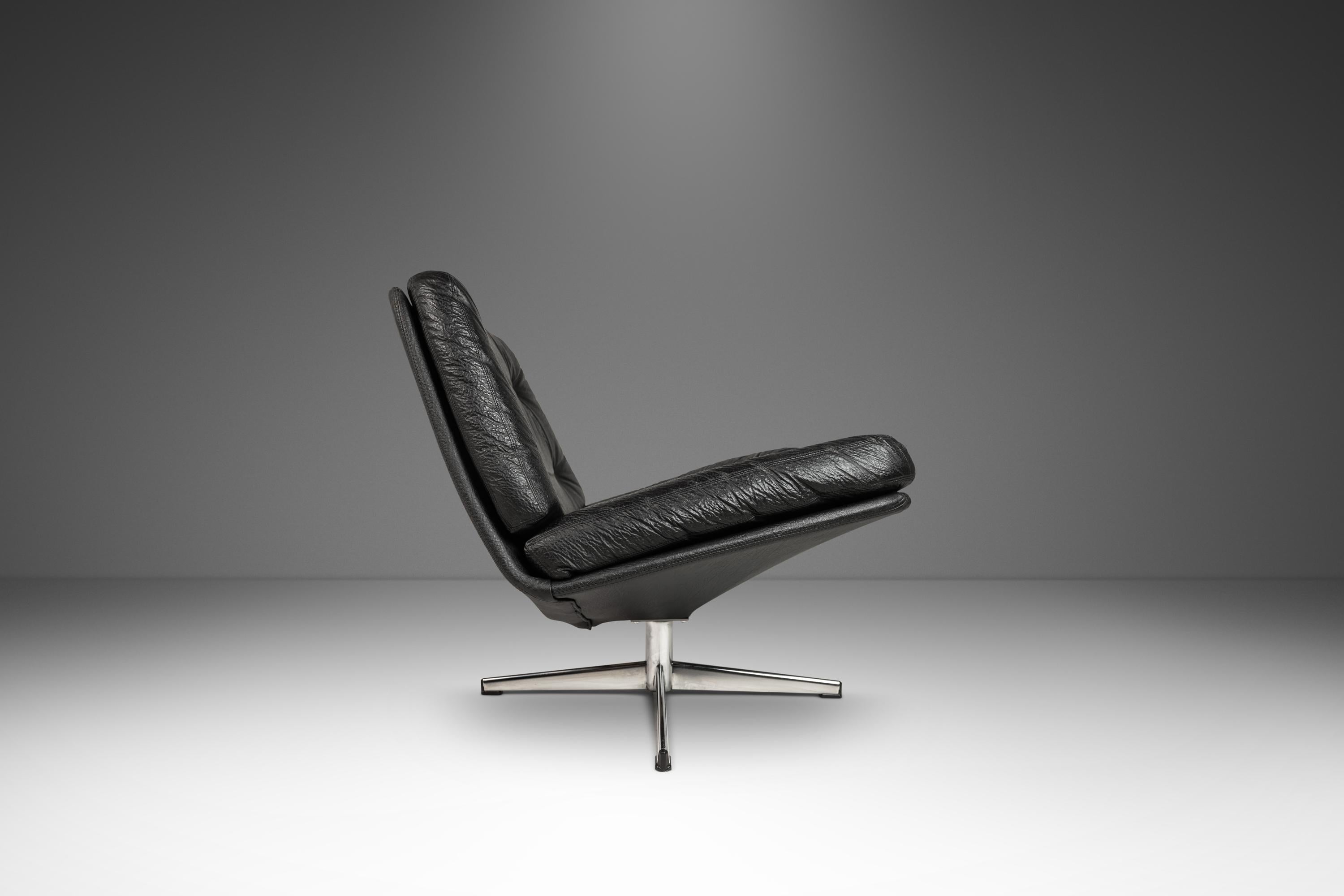 Mid-20th Century Mid Century Modern Mila Swivel Chair by Gillis Lundgren for Ikea, Sweden, 1960s