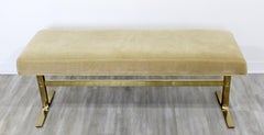 Mid-Century Modern Brass Bench Seat for DIA, 1970s