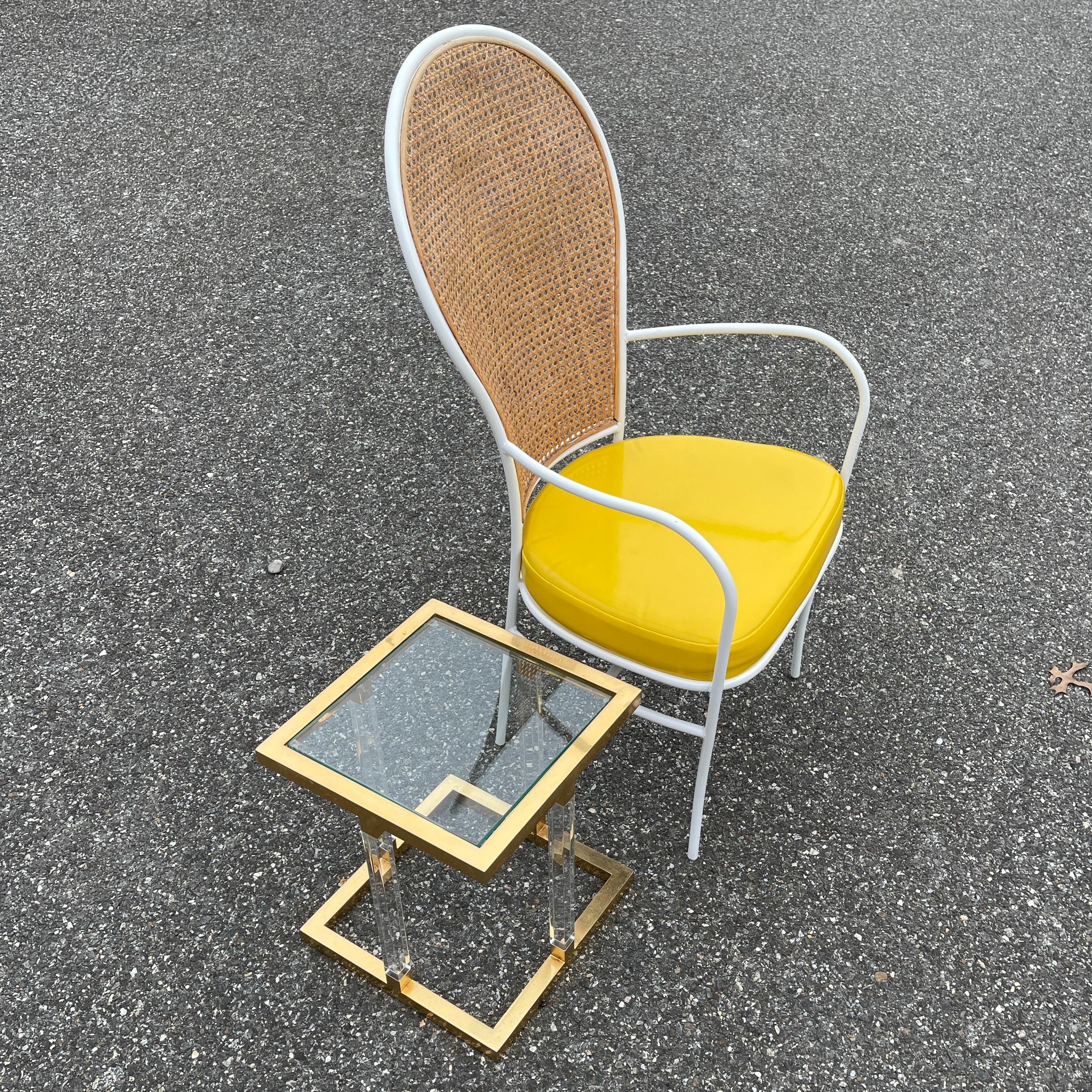 Mid-Century Modern Milo Baughman for Thayer Coggin Cane Back Arm Chair 13