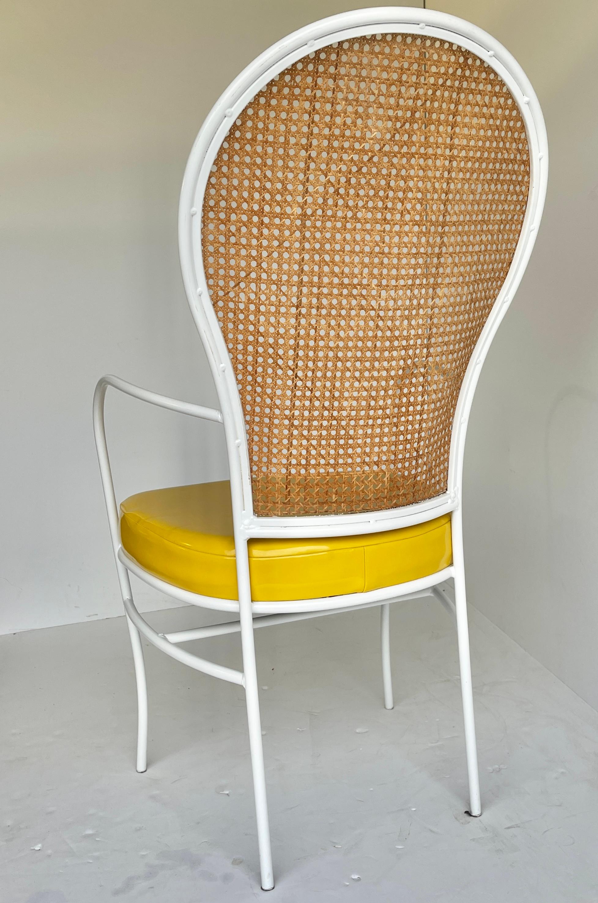 Mid-Century Modern Milo Baughman for Thayer Coggin Cane Back Arm Chair 3