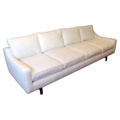 Retro Mid-Century Modern Milo Baughman for Thayer Coggin Cream Sofa