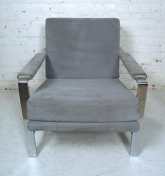 Vintage Mid-Century Baughman Flat Bar Lounge Chair