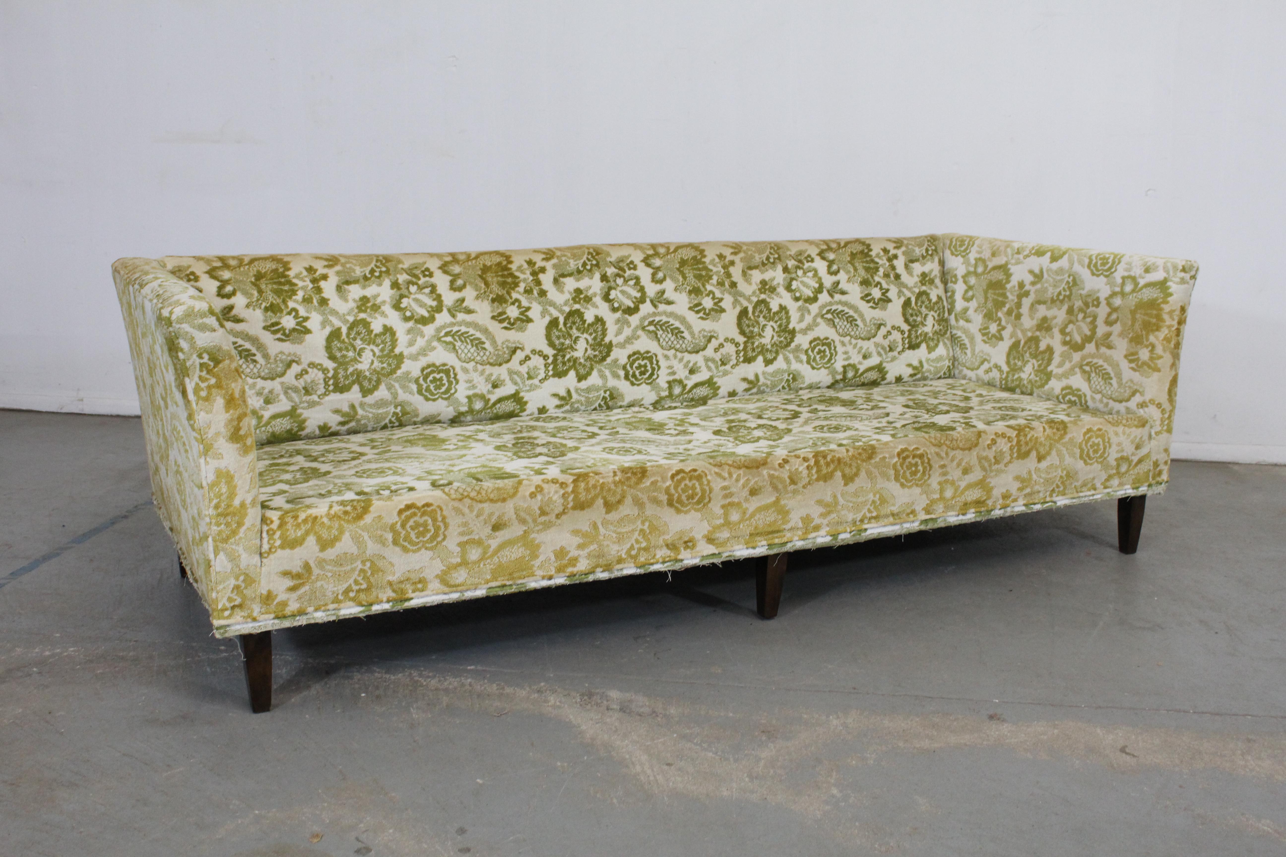 American Mid-Century Modern Milo Baughman Style Sofa