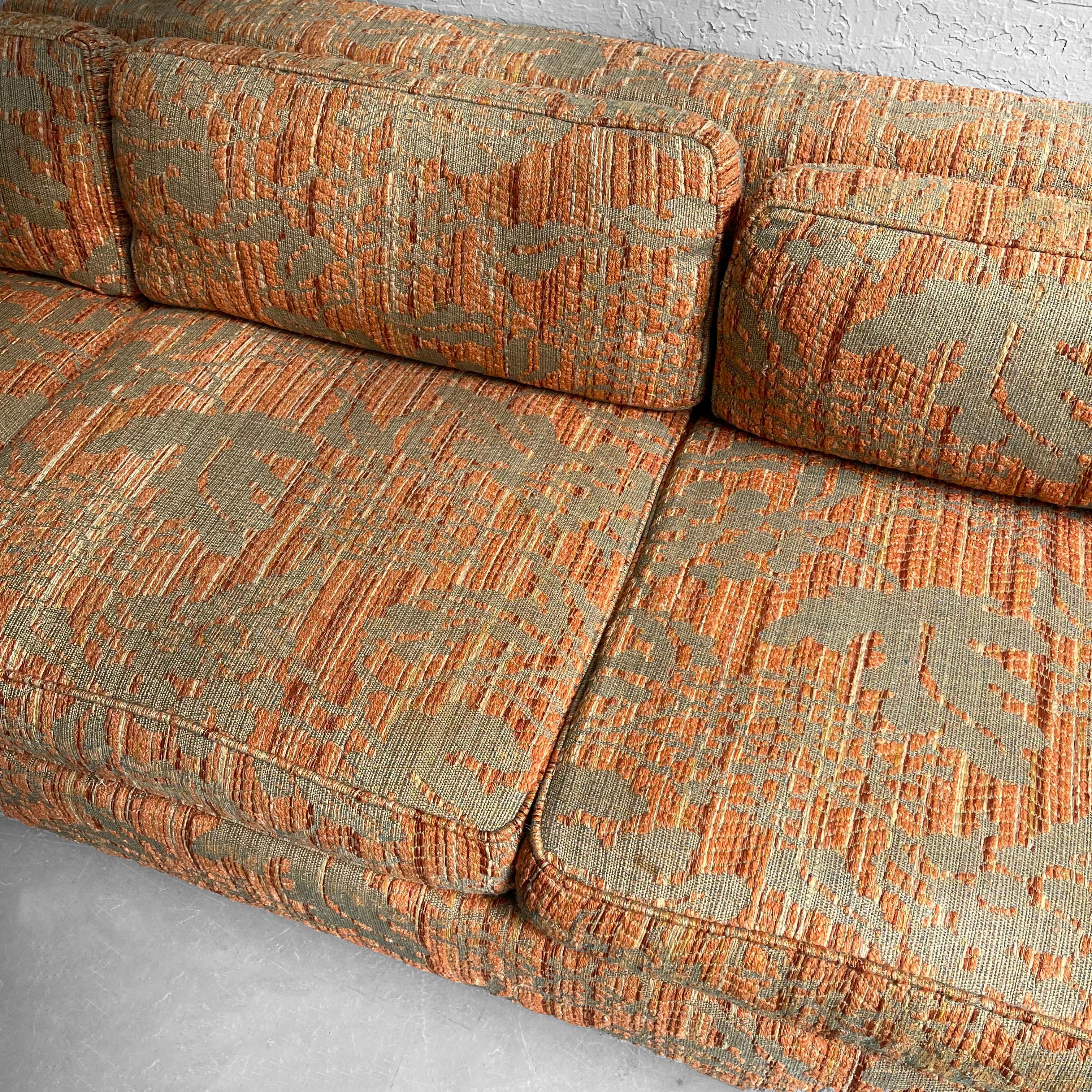 Mid-Century Modern Milo Baughman Style Case Sofa 6