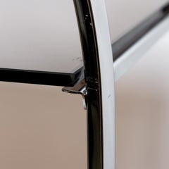 Mid-Century Modern Milo Baughman Style Chrome Etagere, 1970s