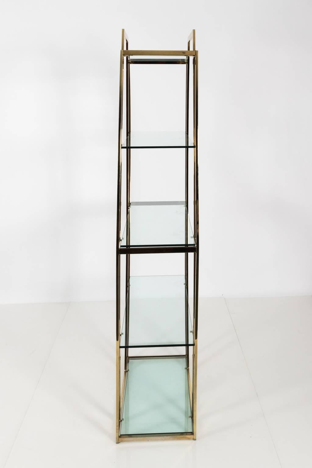Mid-Century Modern Milo Baughman Style Etagere 7