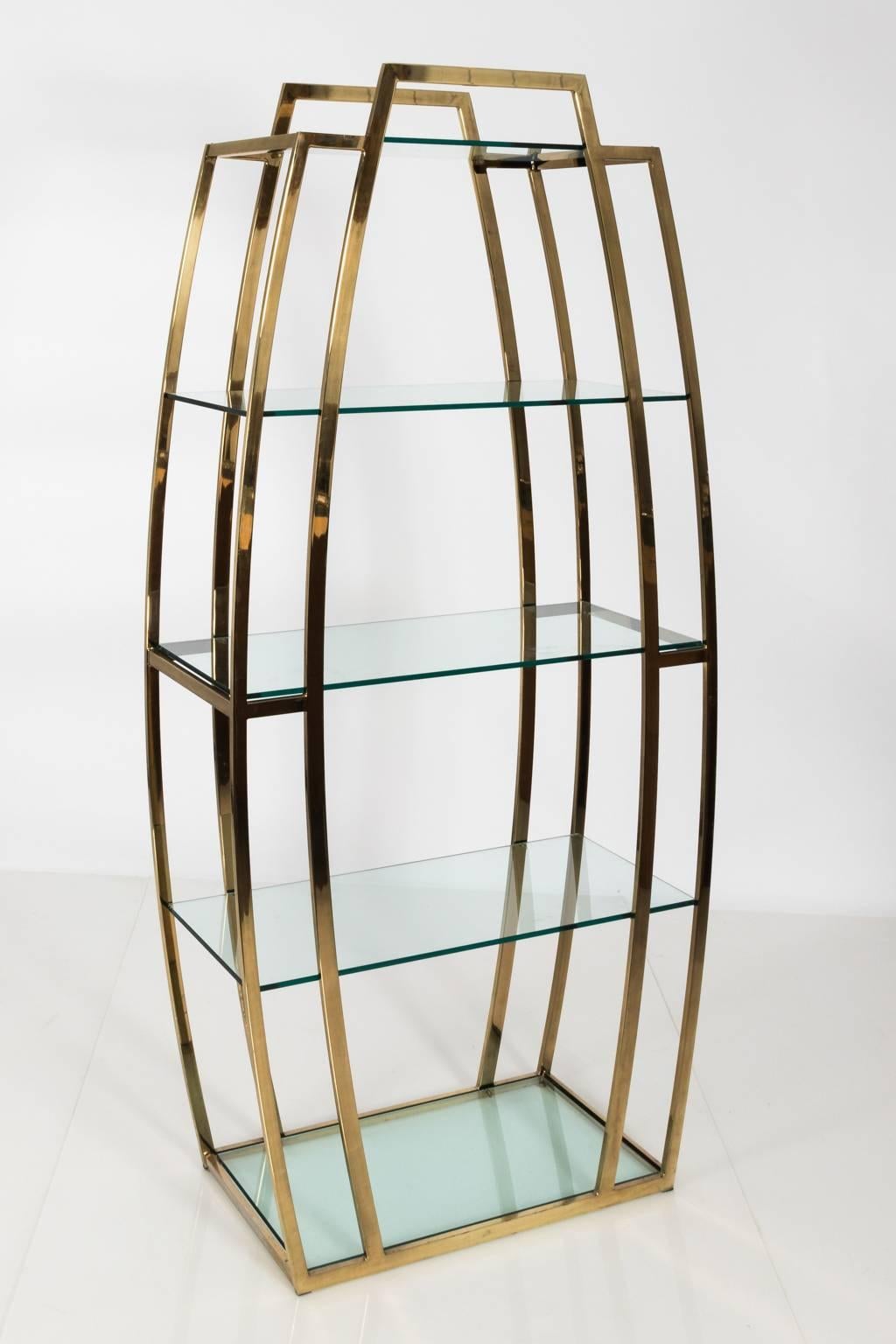 Mid-Century Modern Milo Baughman Style Etagere 3