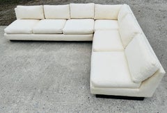 Mid-Century Modern Milo Baughman Style Sectional Sofa