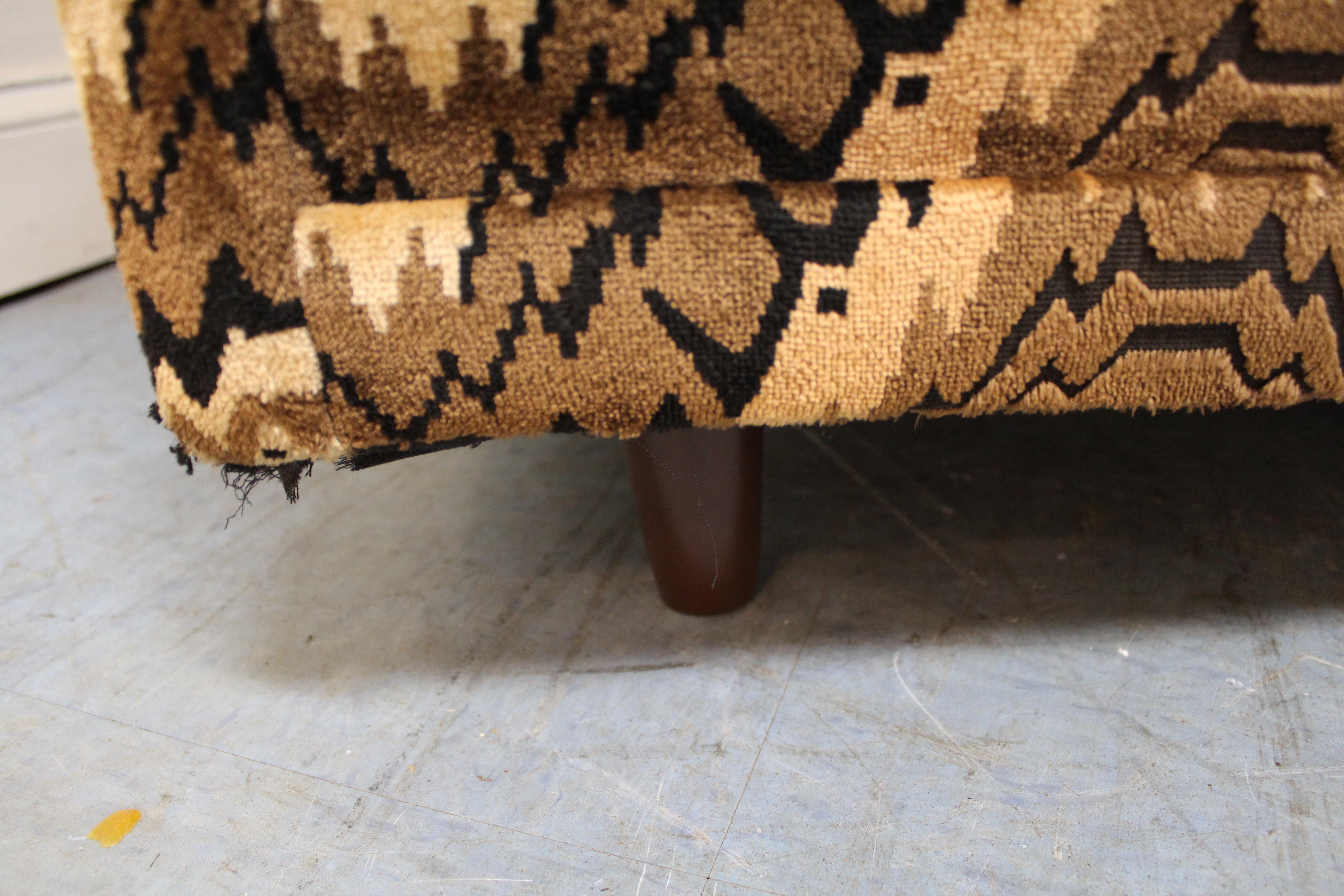 Mid-Century Modern Milo Baughman Style Selig Sofa 2