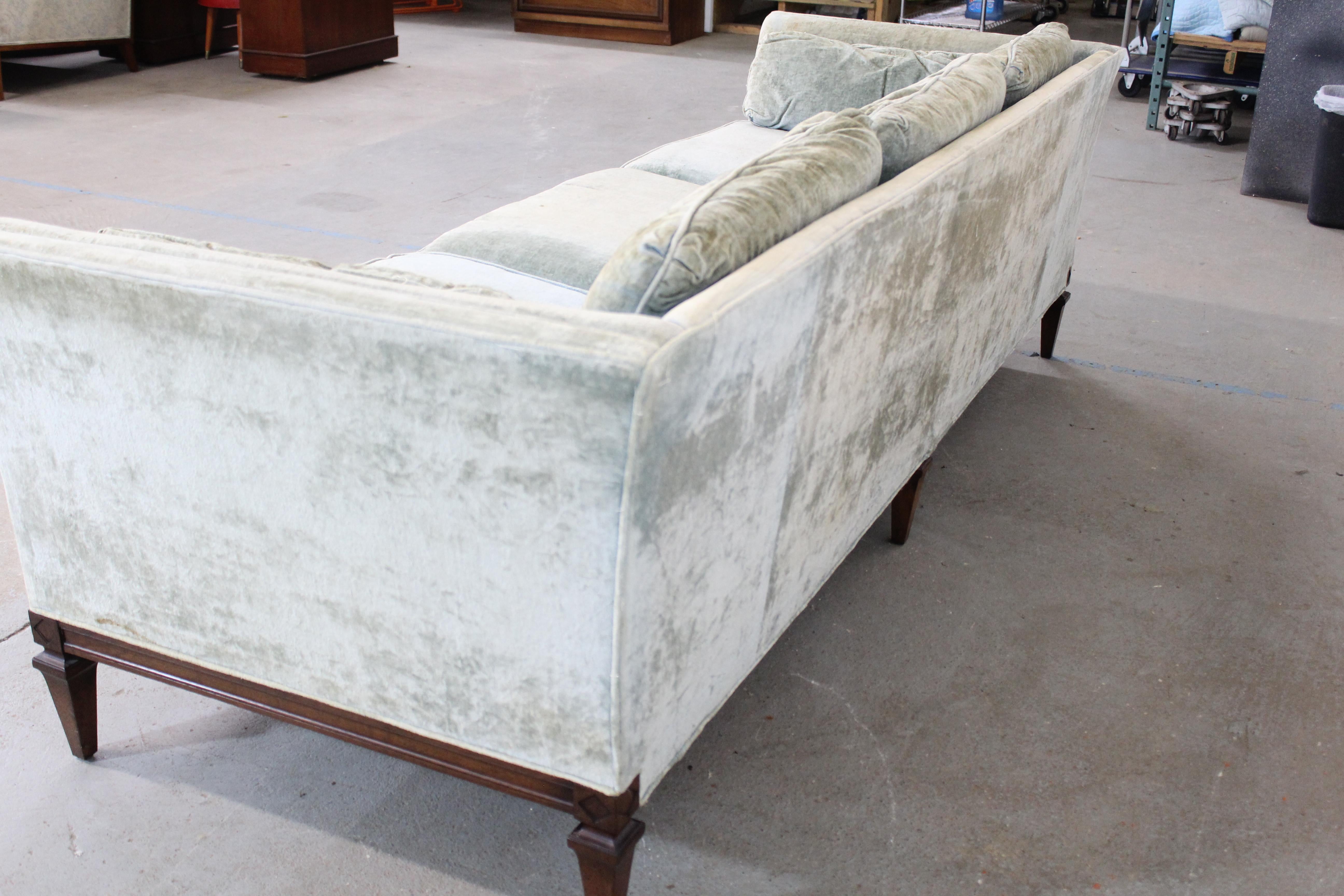 Mid-Century Modern Milo Baughman Style Sofa 4