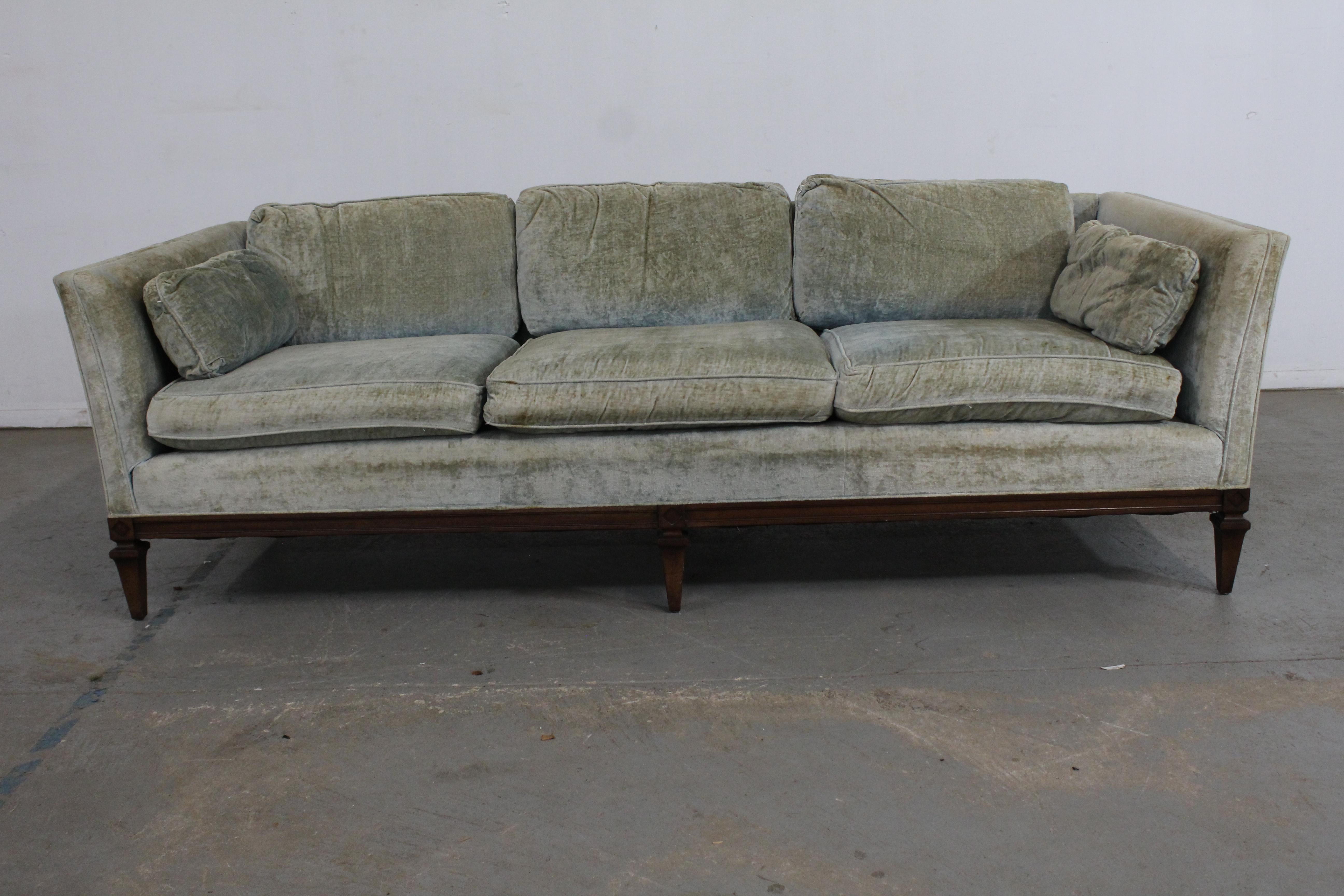 Mid-Century Modern Milo Baughman Style Sofa 1