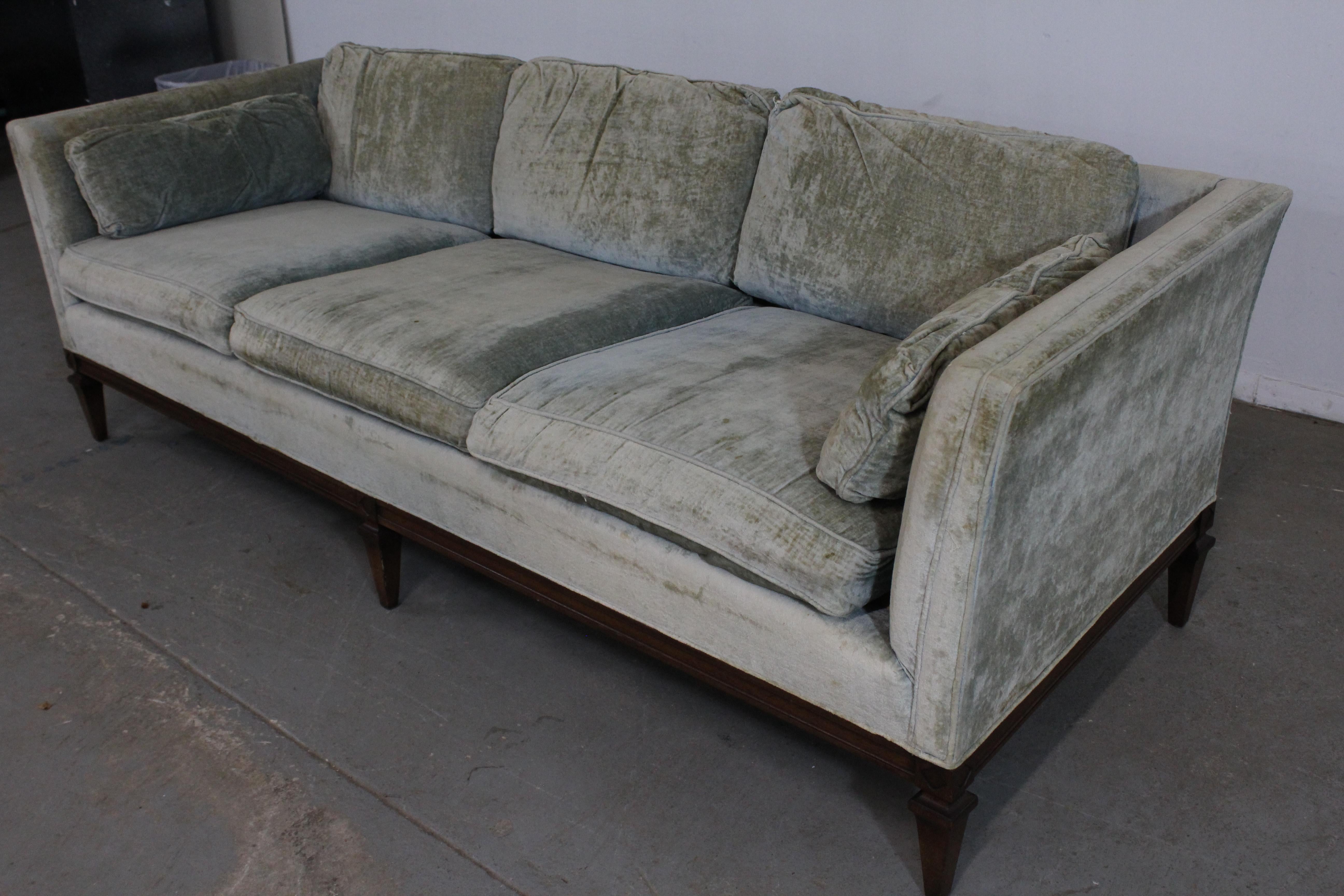 Mid-Century Modern Milo Baughman Style Sofa 2